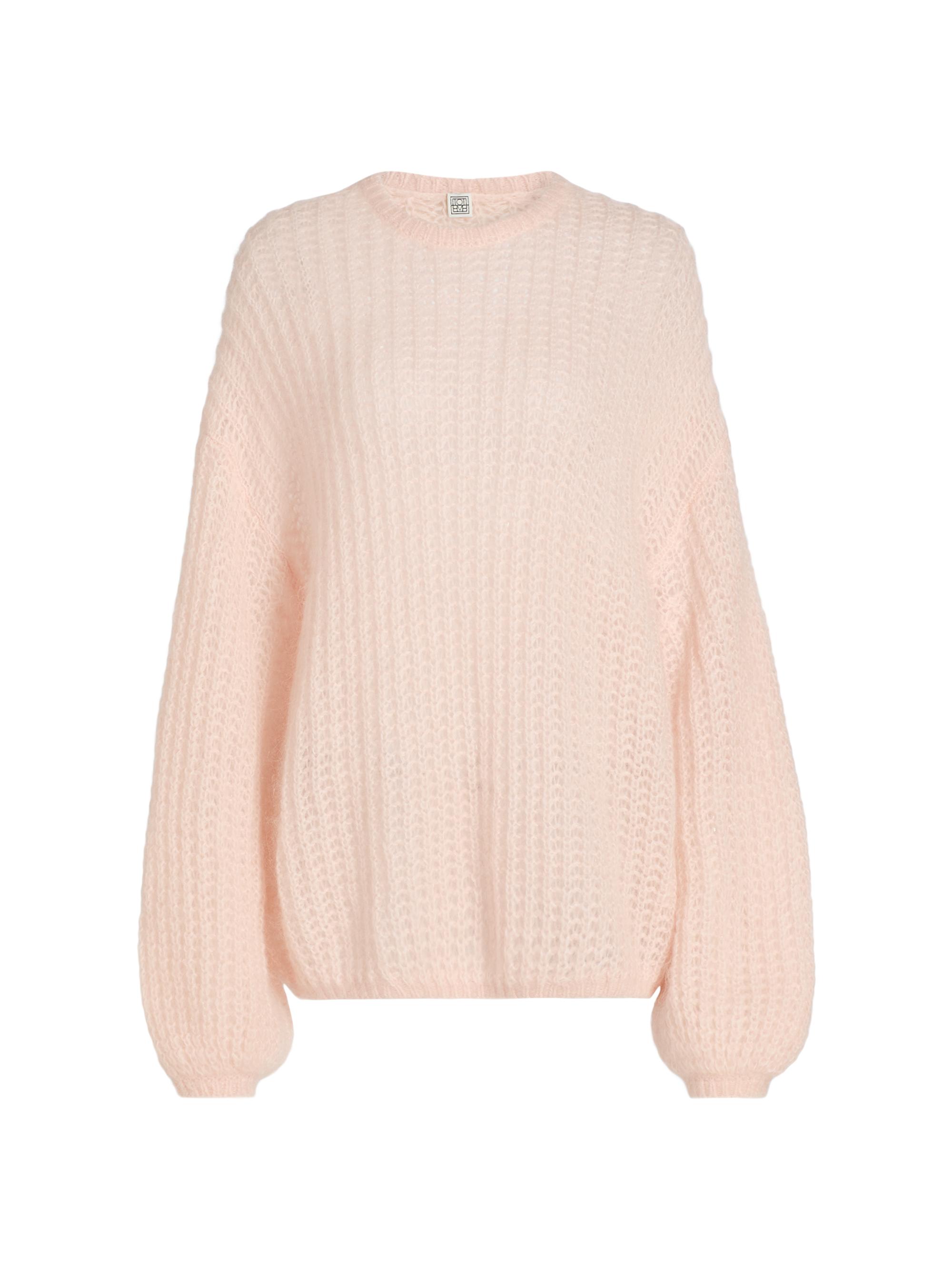 Toteme Women's Puffed Knit Oversized Sweater - Bloom