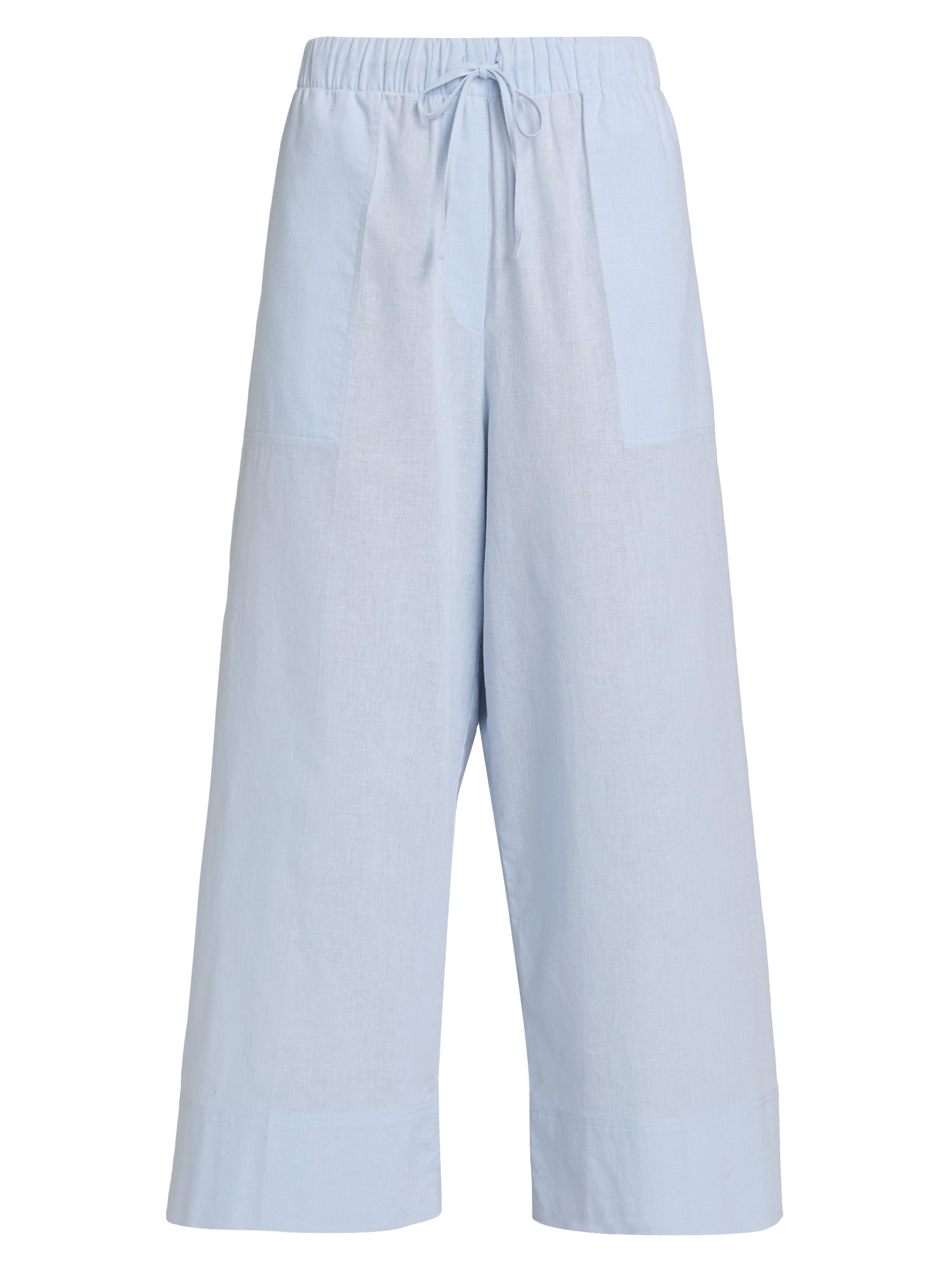 Toteme Women's Wide Summer Trousers - Sky