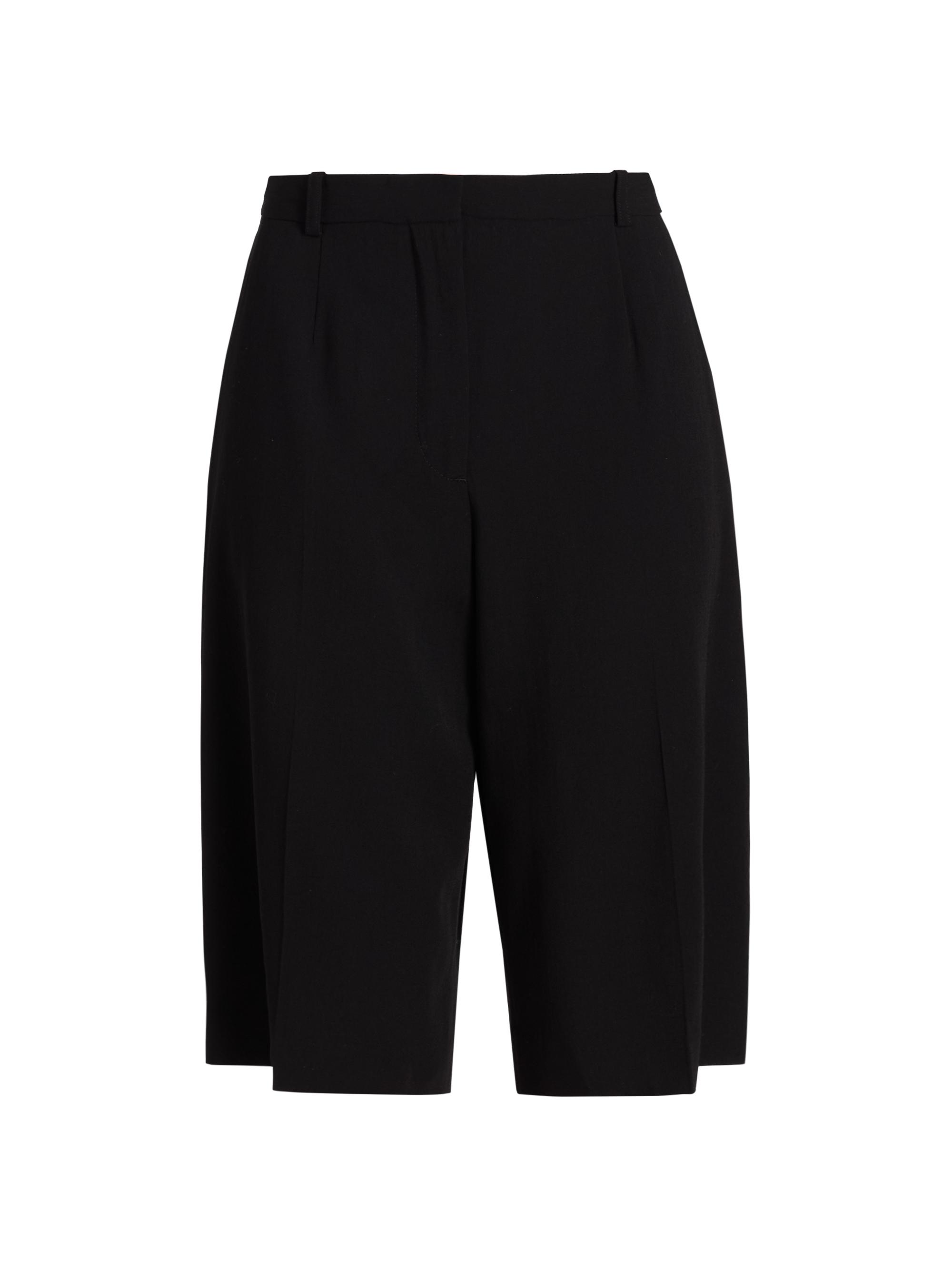 Toteme Women's Wide Fluid Shorts - Black
