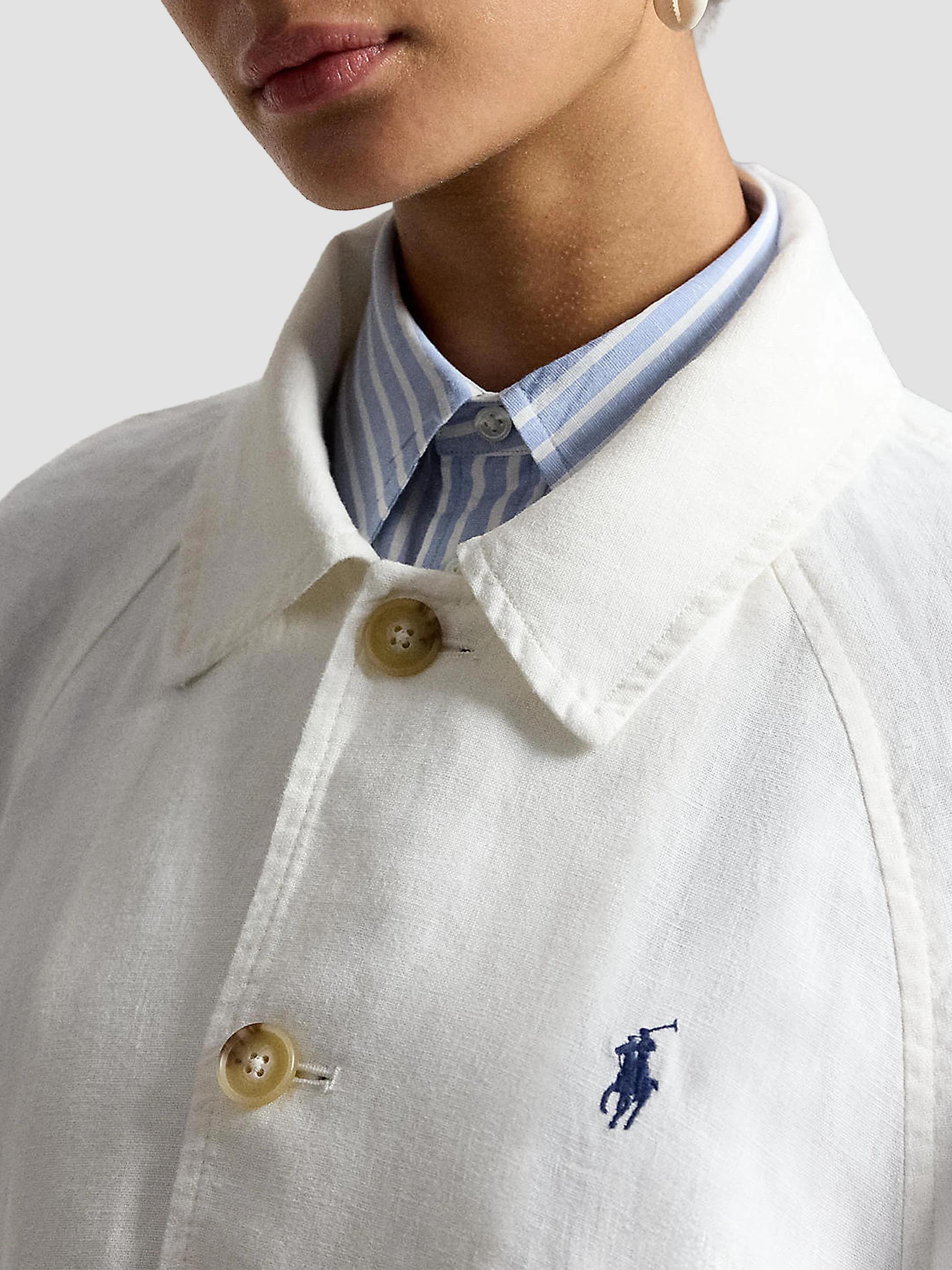Polo Ralph Lauren Linen Windbreaker Jacket | Saks Fifth Avenue