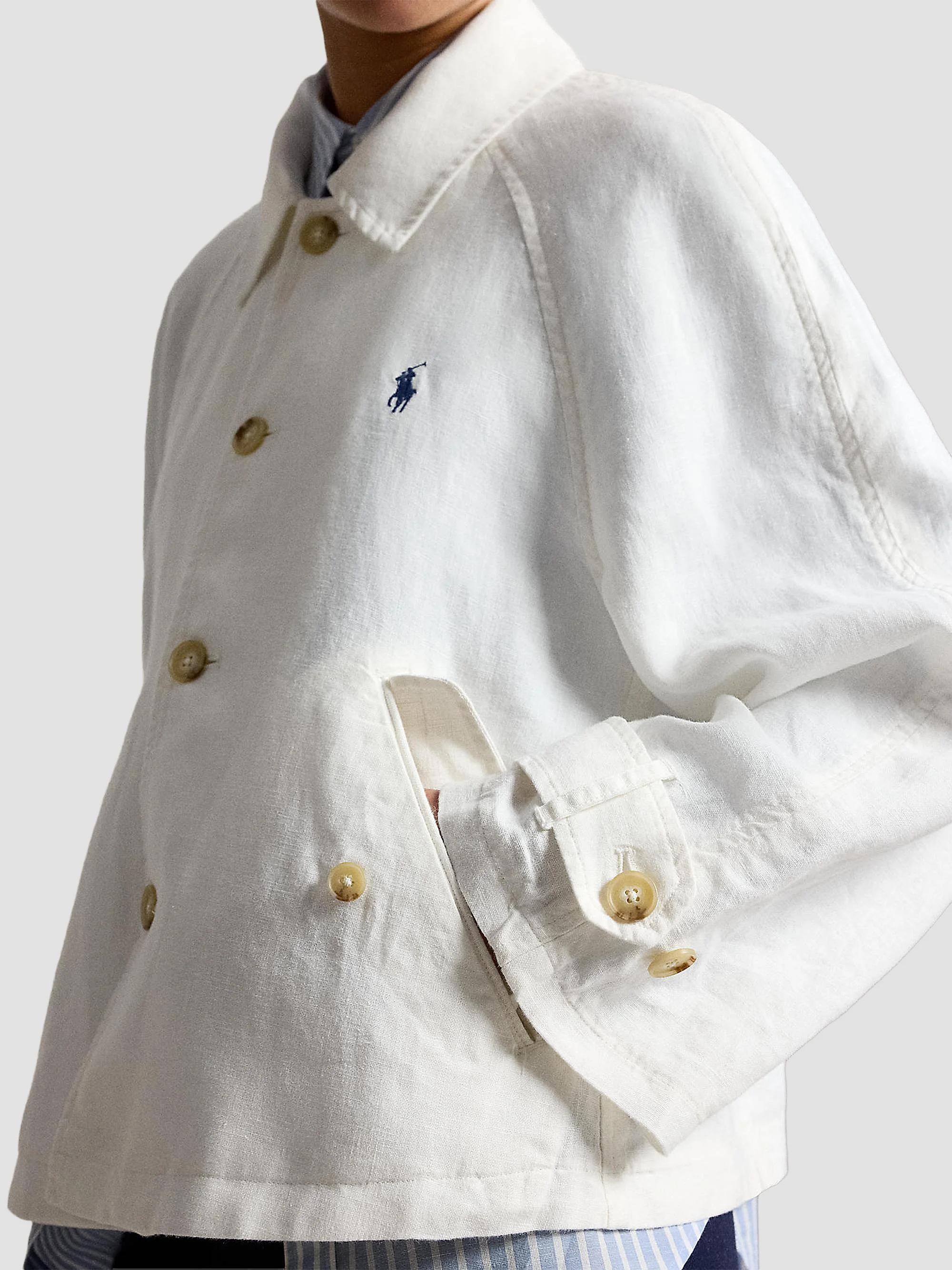 Polo Ralph Lauren Linen Windbreaker Jacket | Saks Fifth Avenue
