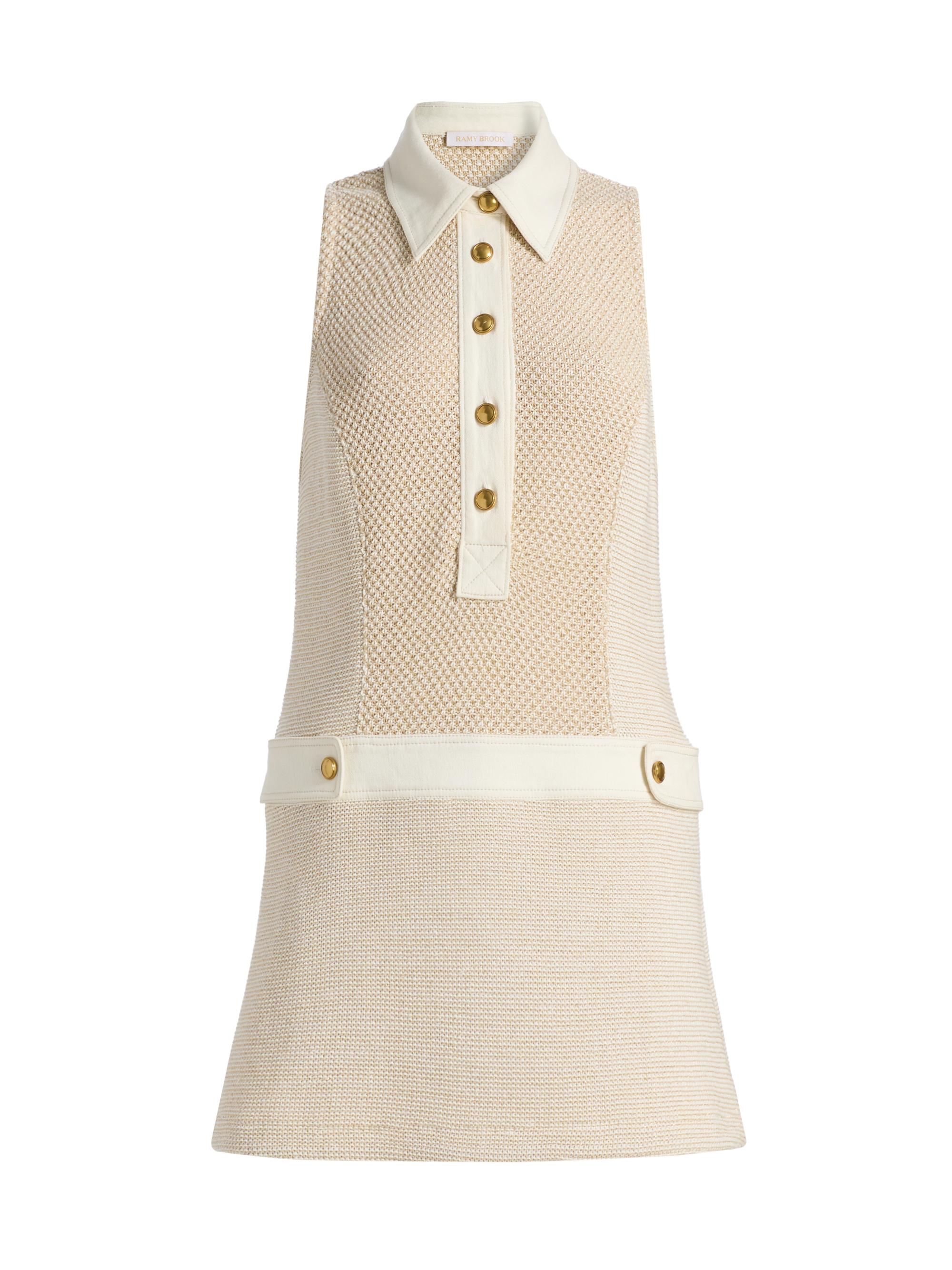 Ramy Brook Women's Sarah Sleeveless Minidress - Sandstone Tweed