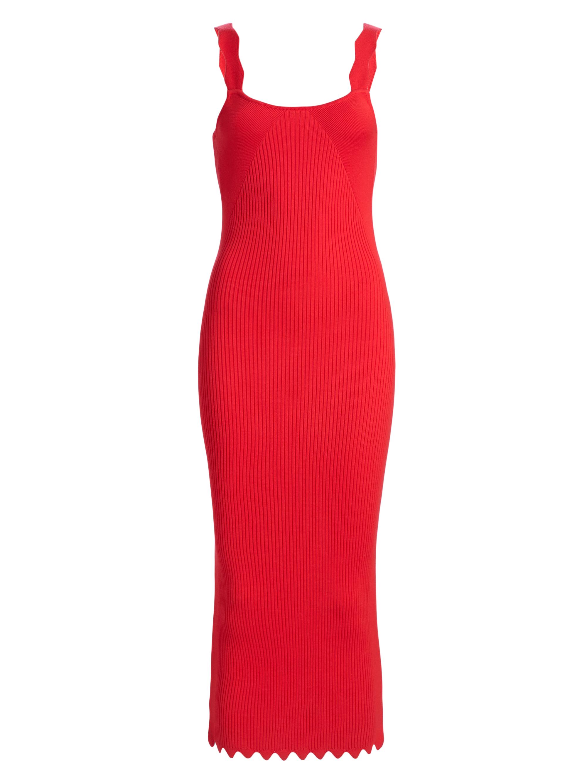 cheap burgundy dress Ardene Women's Midi Bodycon Dress in Black | Size XS main image 0