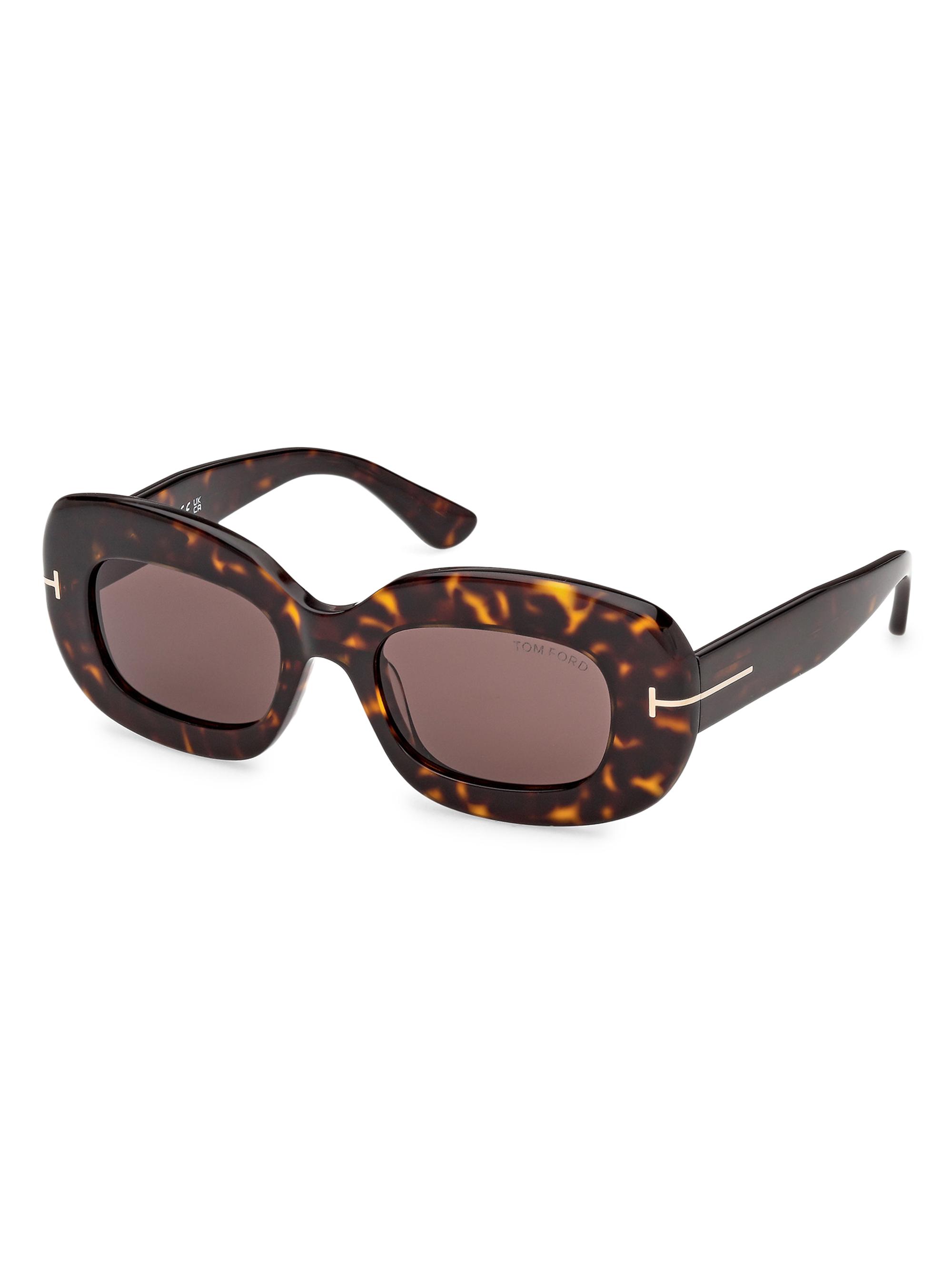 TOM FORD Women's Islay 50MM Oval Sunglasses - Brown