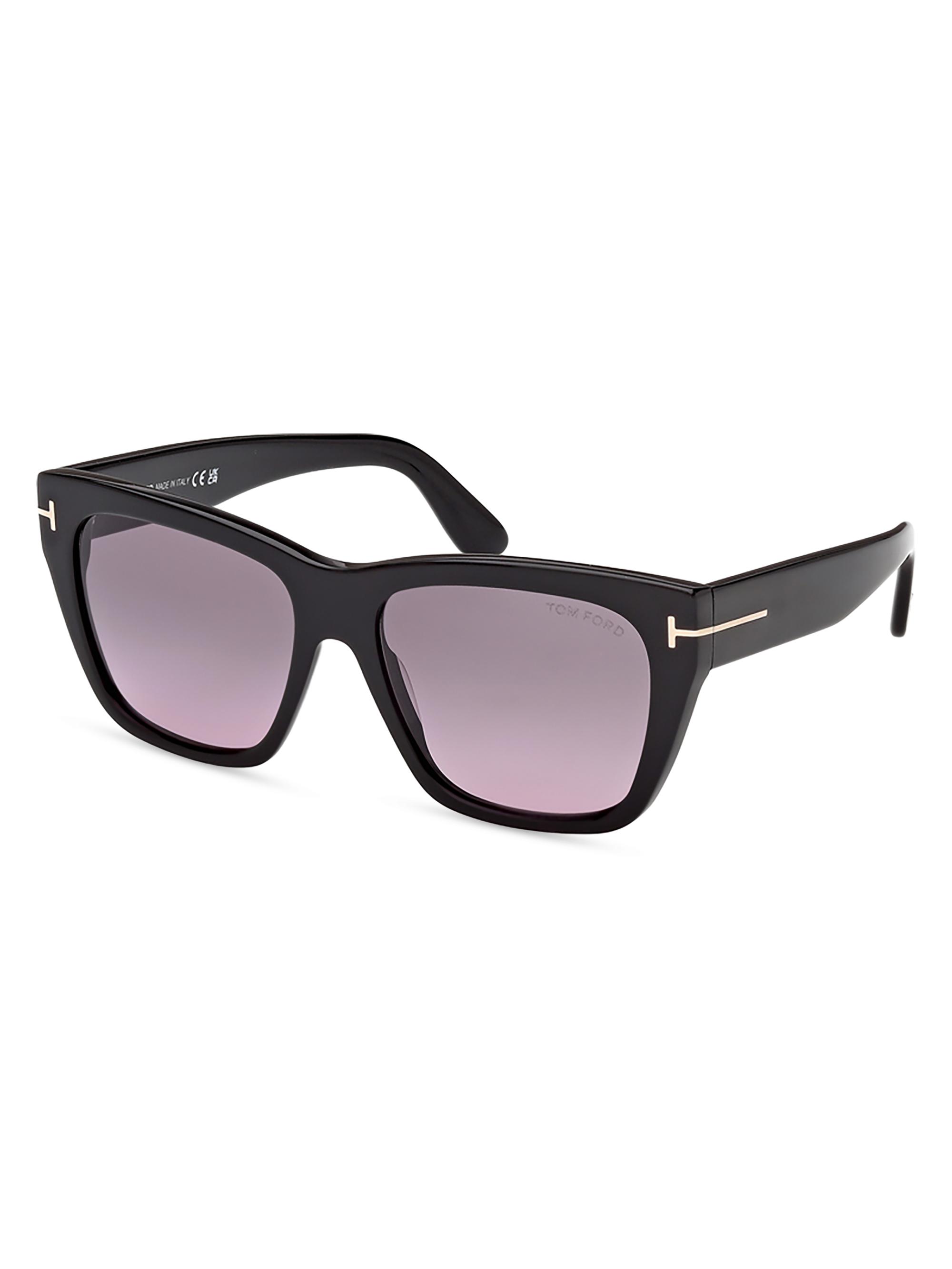 TOM FORD Flynn 55MM Square Sunglasses | Saks Fifth Avenue