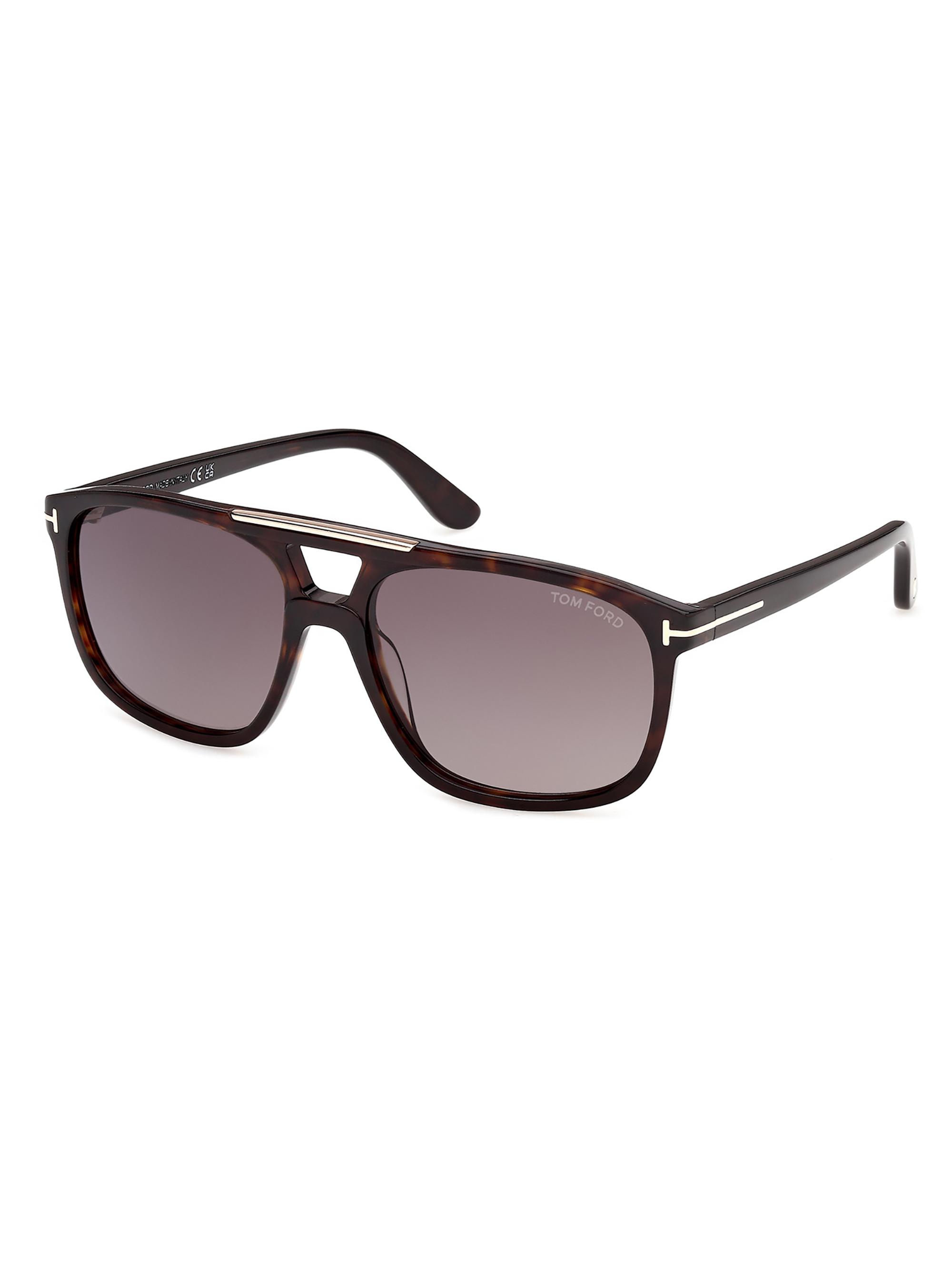 TOM FORD Women's Brianna 58MM Aviator Sunglasses - Brown Purple