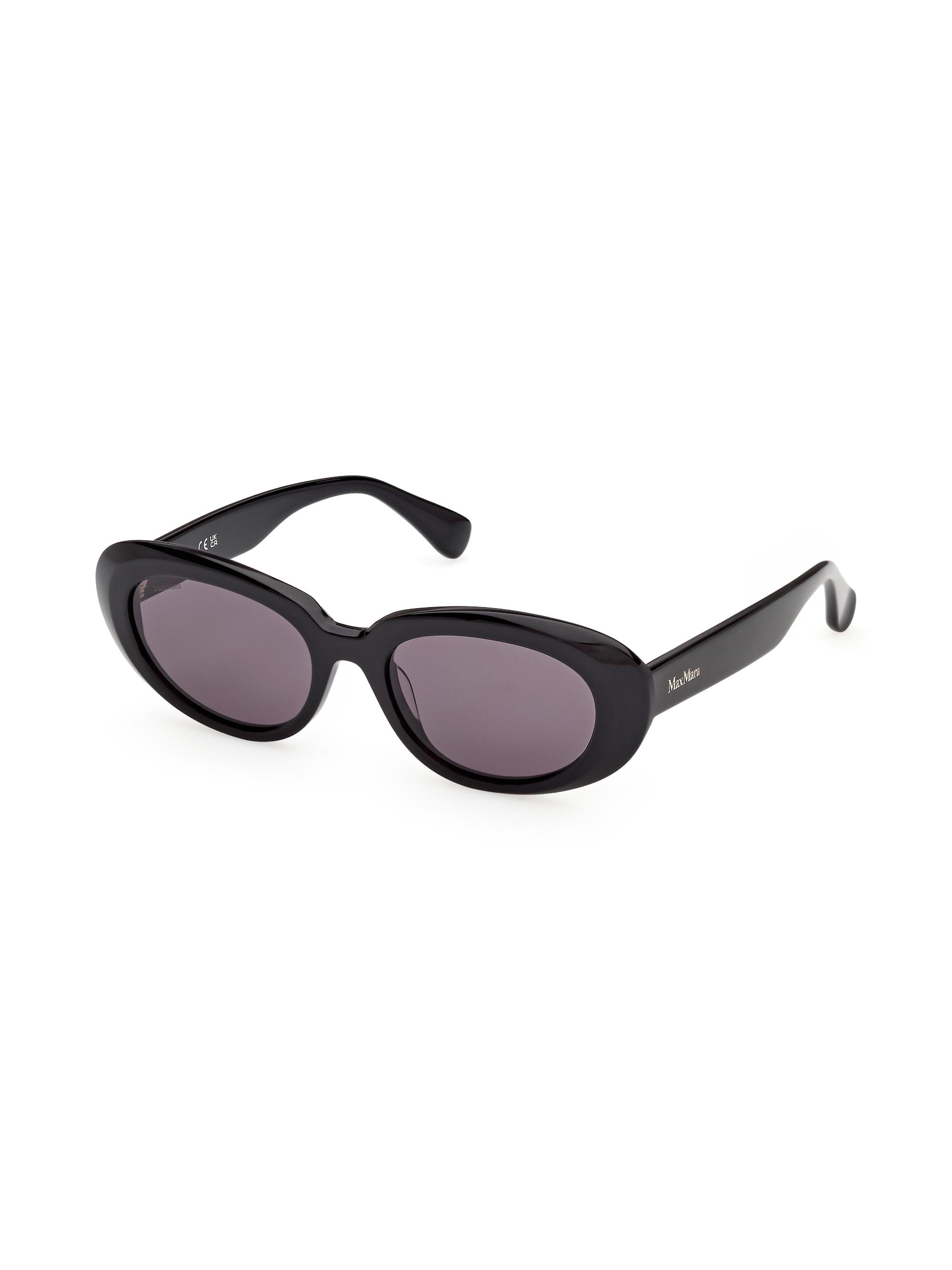 Max Mara Women's 53MM Oval Sunglasses - Black - Women's Accessories
