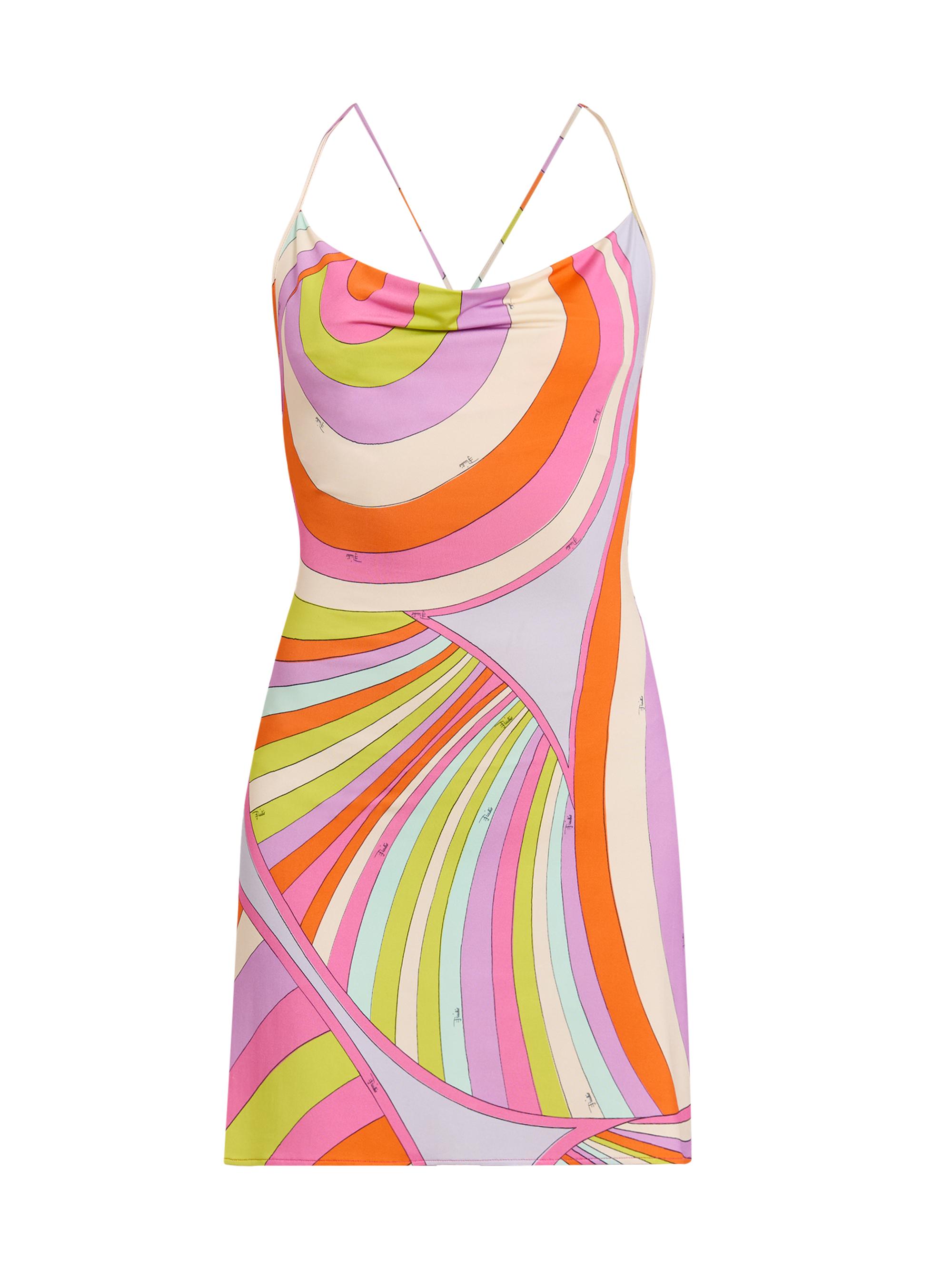 Pucci Women's L'Alba Jersey Satin Minidress - Women's Clothing