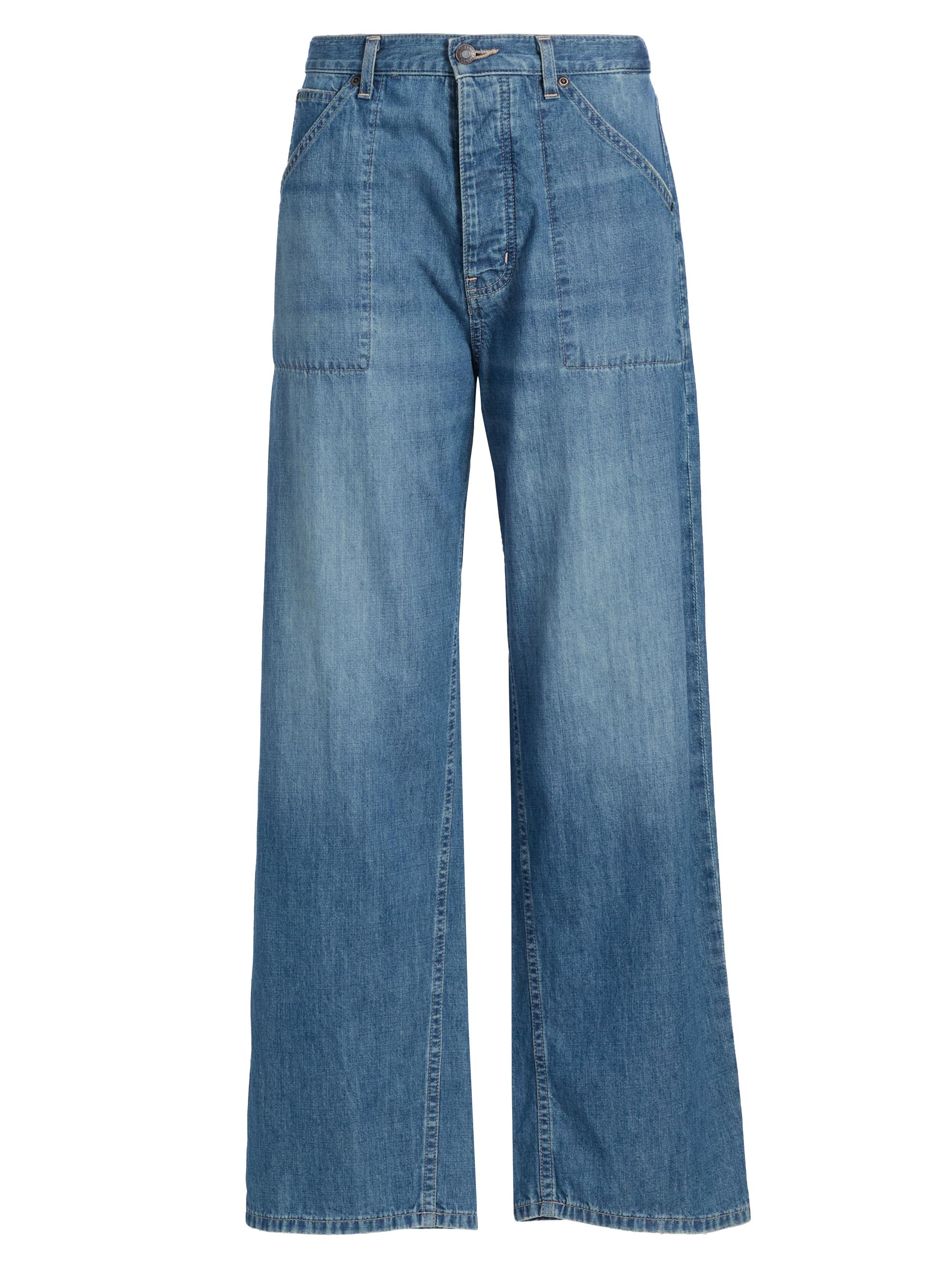 Nili Lotan Women's Whitney Wide-Leg Ankle Jeans - Delancey Wash