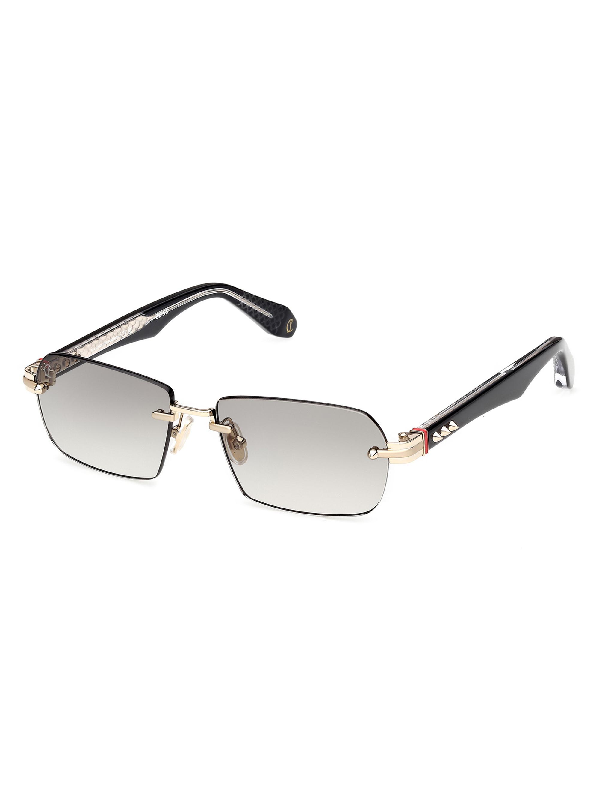 Christian Louboutin Men's 55MM Rimless Sunglasses - Black Grey