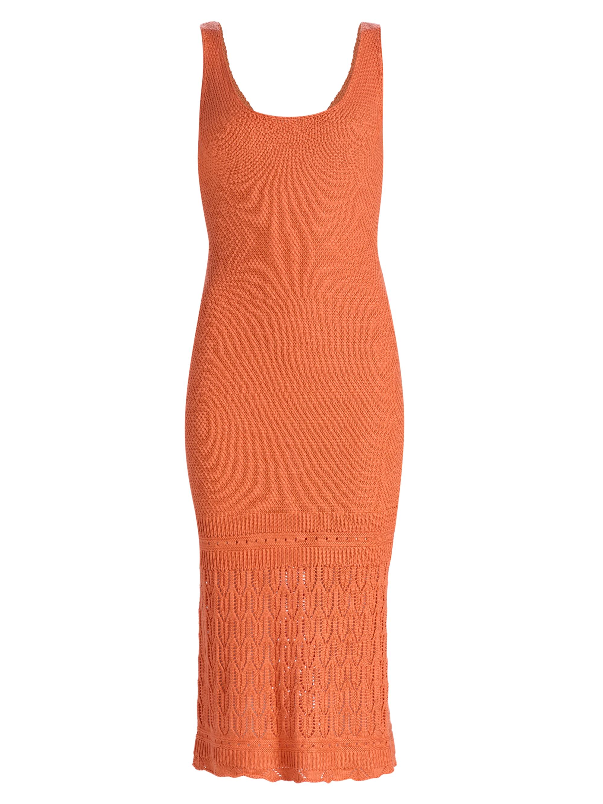 Women's Orange Designer Midi Dresses | Saks Fifth Avenue