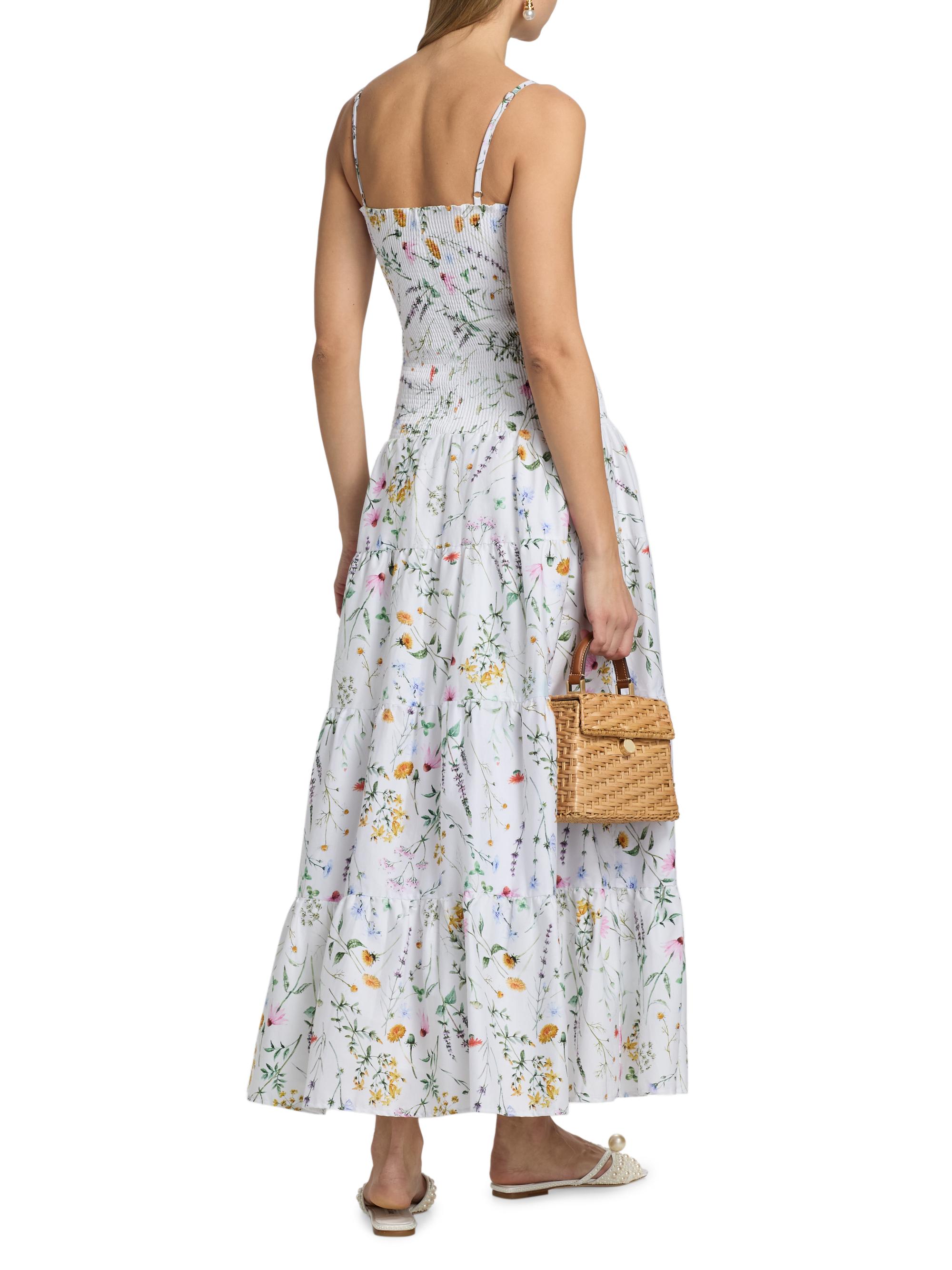 Peixoto Women's Clementine Floral Cotton Maxi Dress - Wildflower | Thumbnail 5