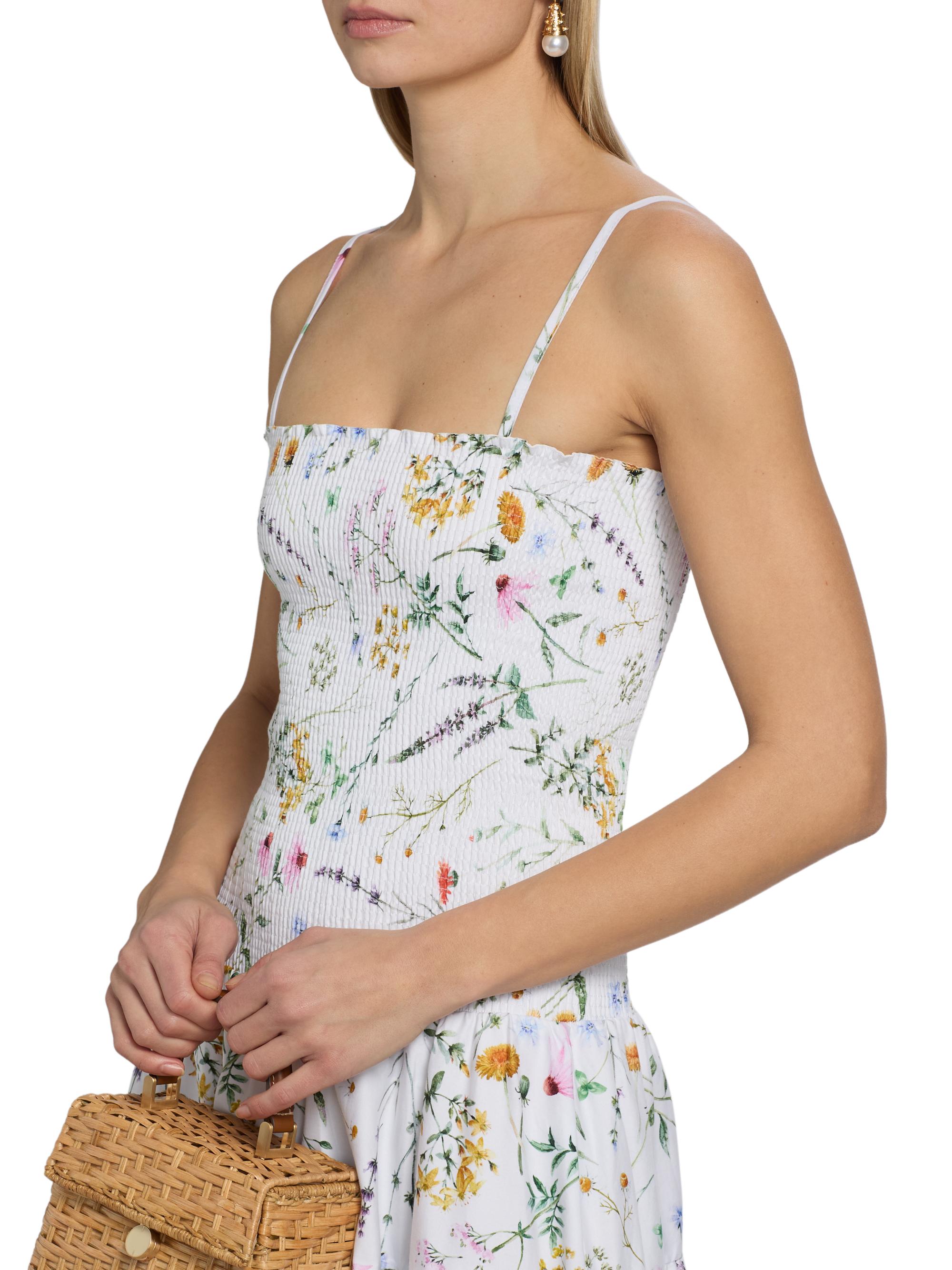 Peixoto Women's Clementine Floral Cotton Maxi Dress - Wildflower | Thumbnail 6