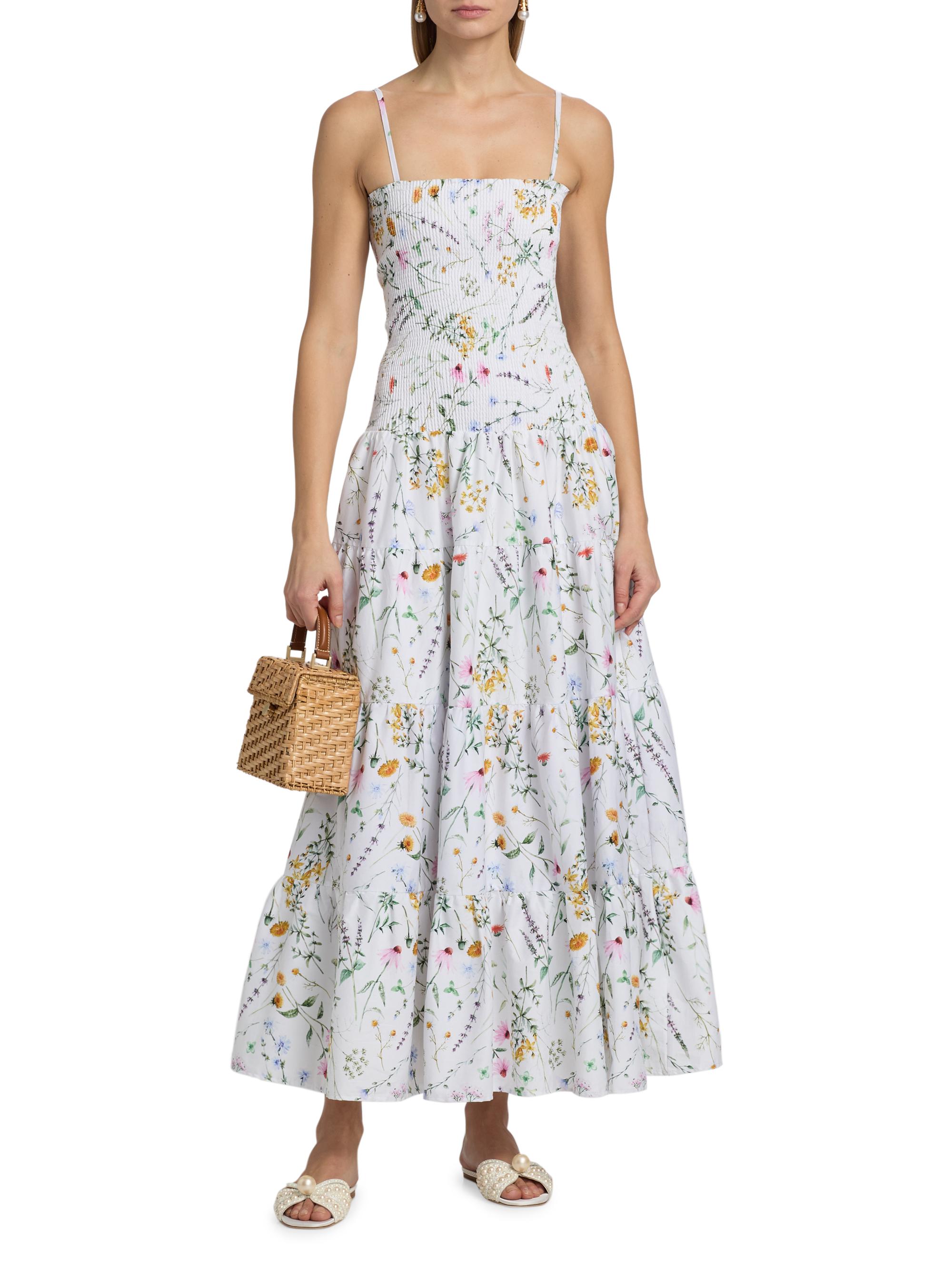 Peixoto Women's Clementine Floral Cotton Maxi Dress - Wildflower | Thumbnail 2