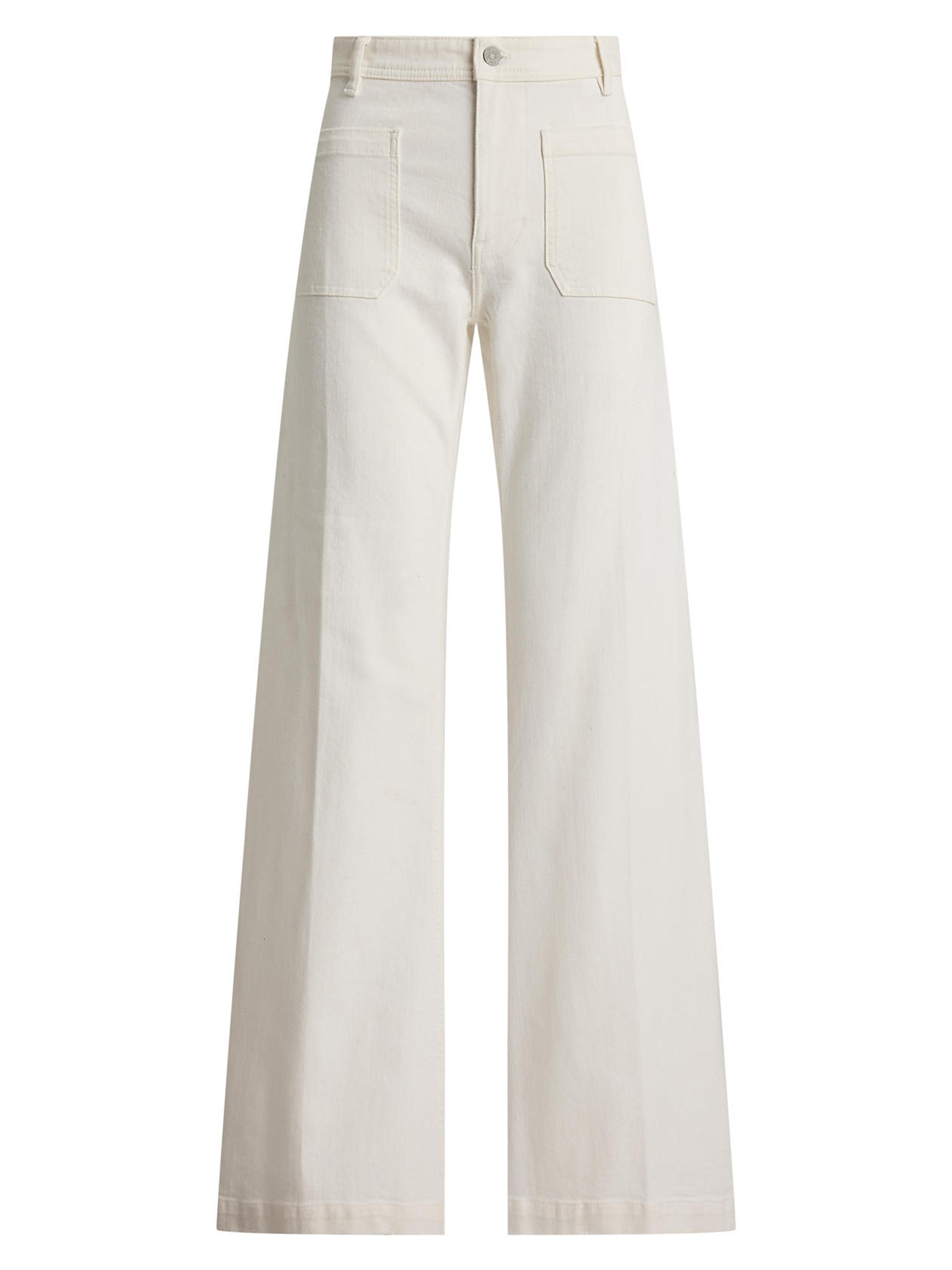 Polo Ralph Lauren Women's Beaton Cotton Denim Pants - Burgoes Wash