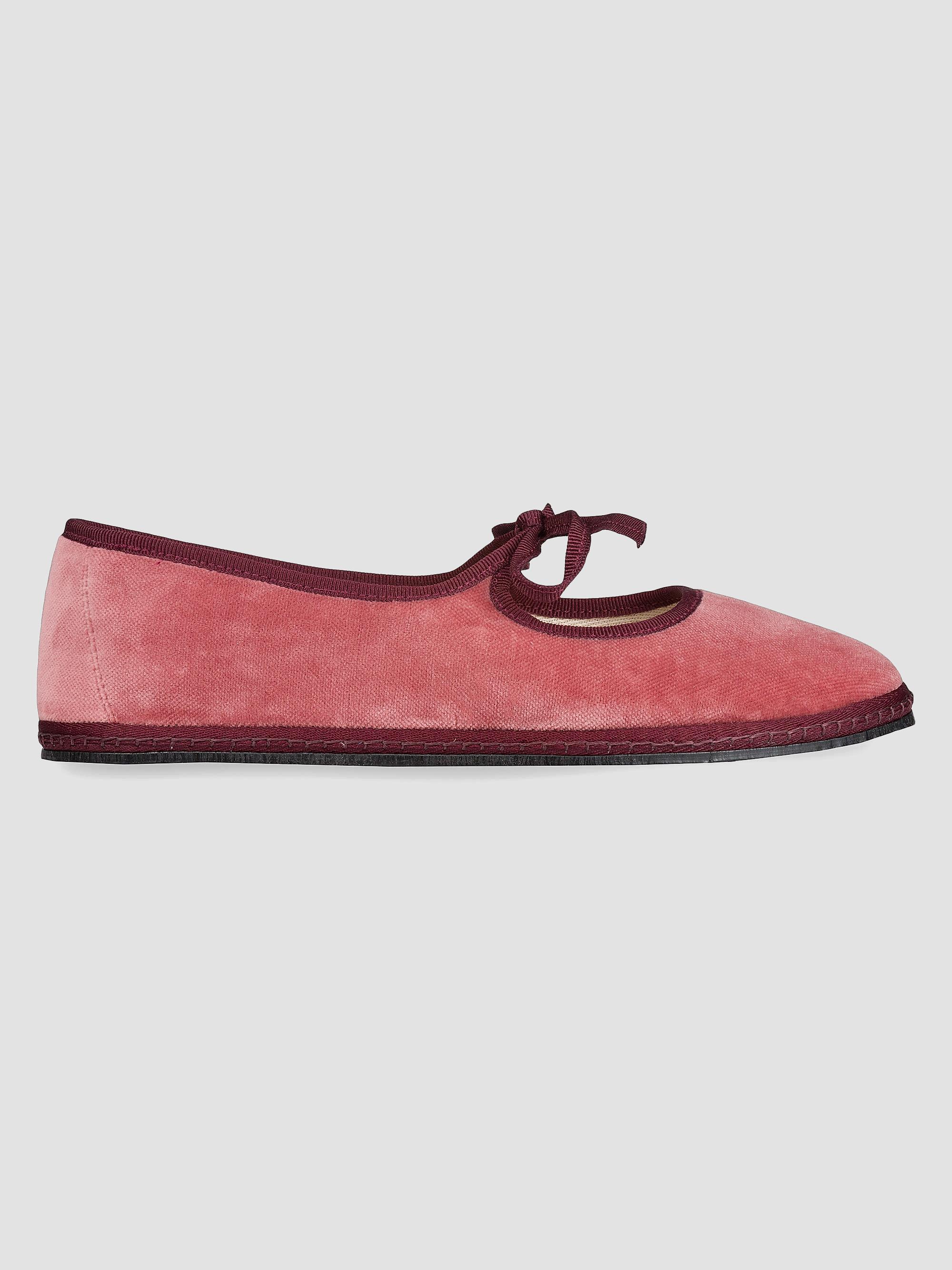 Vibi Venezia Women's Timeless Brigitte Velvet Mary Janes - Marie Antoinette | Thumbnail 4