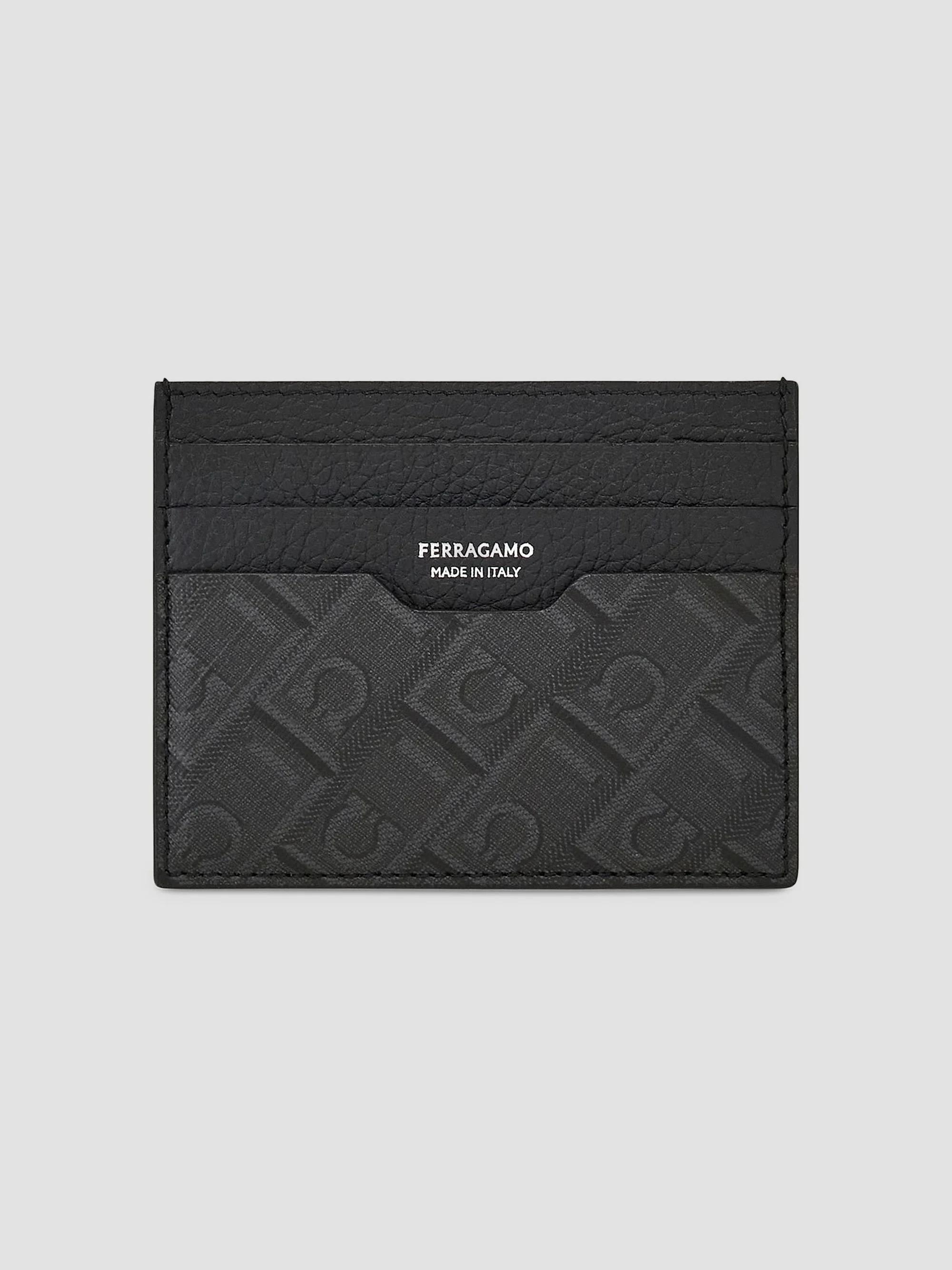 FERRAGAMO MD Embossed Gancio Bi-Fold Wallet | Saks Fifth Avenue