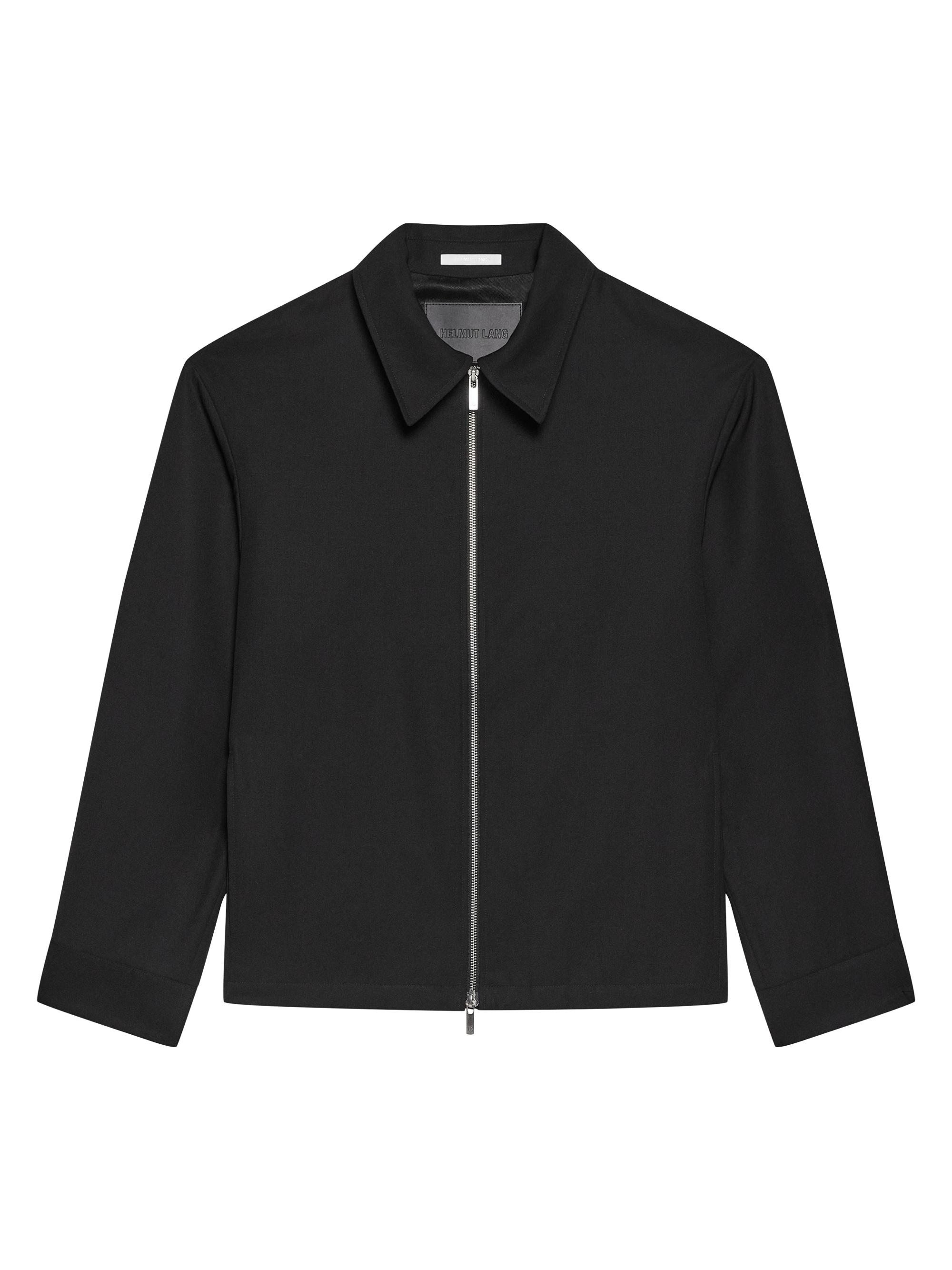 Theory Cotton-Blend Zip-Up Blouson Jacket | Saks Fifth Avenue