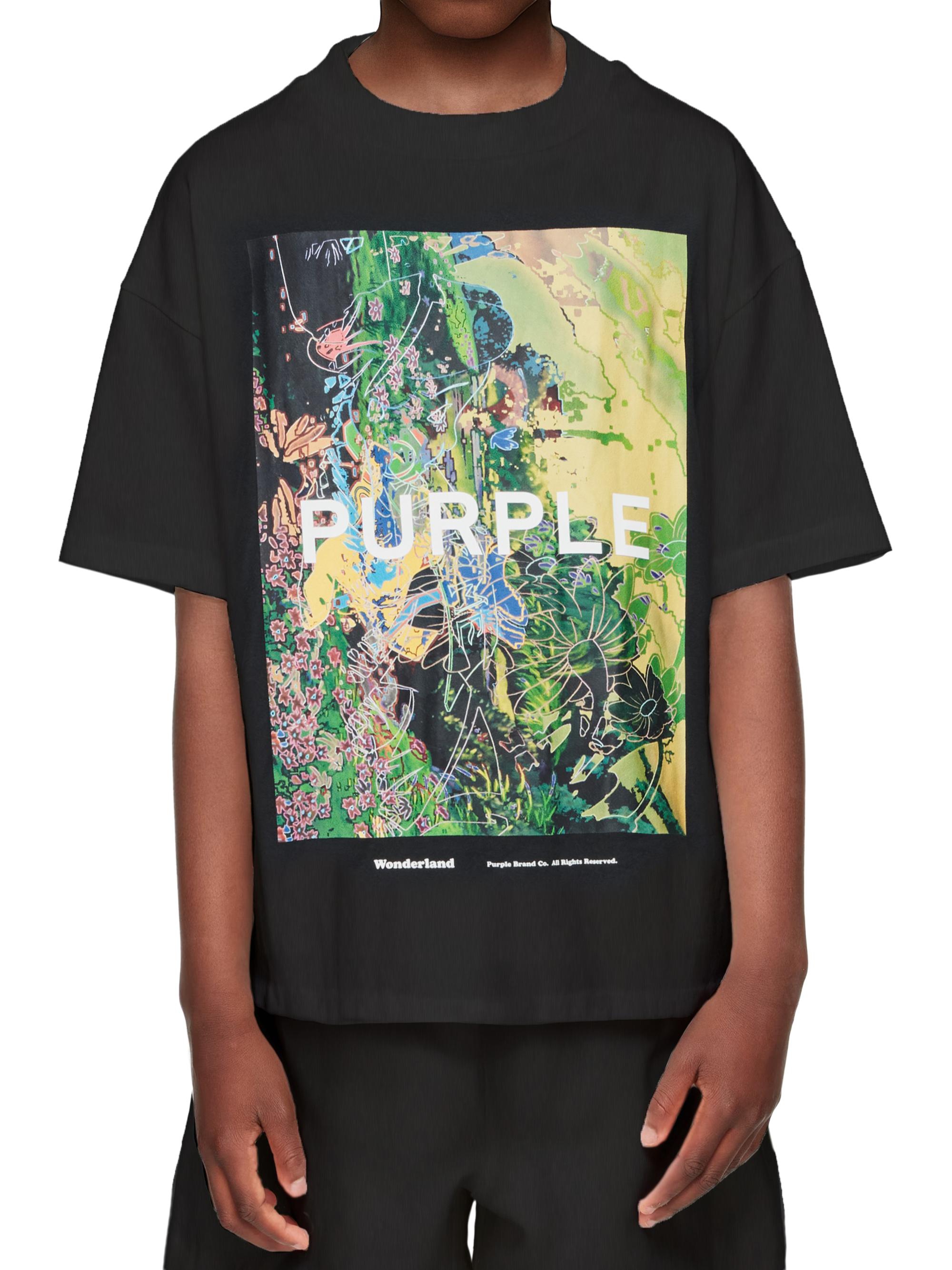 Purple Brand Little Boy's & Boy's Logo Graphic T-Shirt - Black