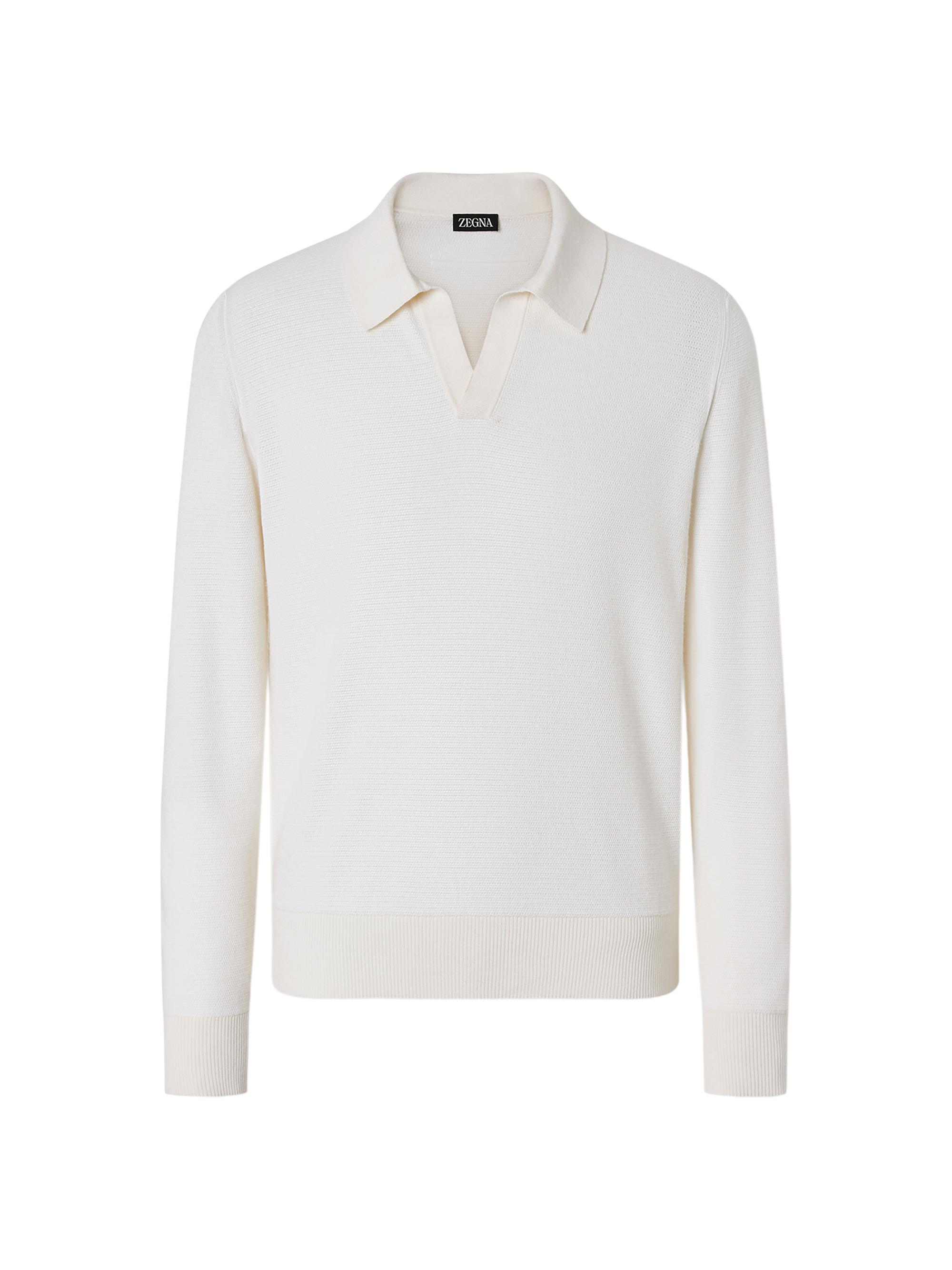 ZEGNA Cotton Tuxedo Shirt | Saks Fifth Avenue