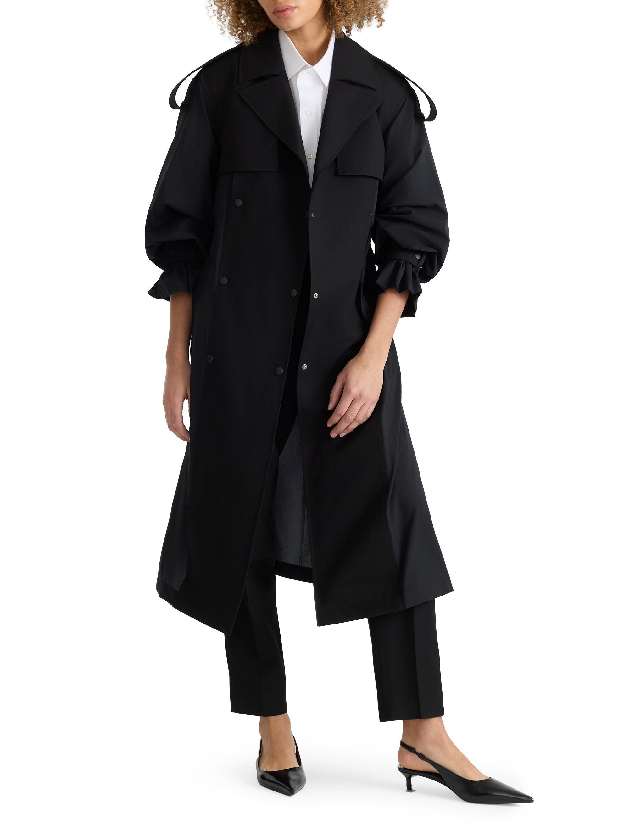 Mackage Zononmi Double-Breasted Trench Coat | Saks Fifth Avenue