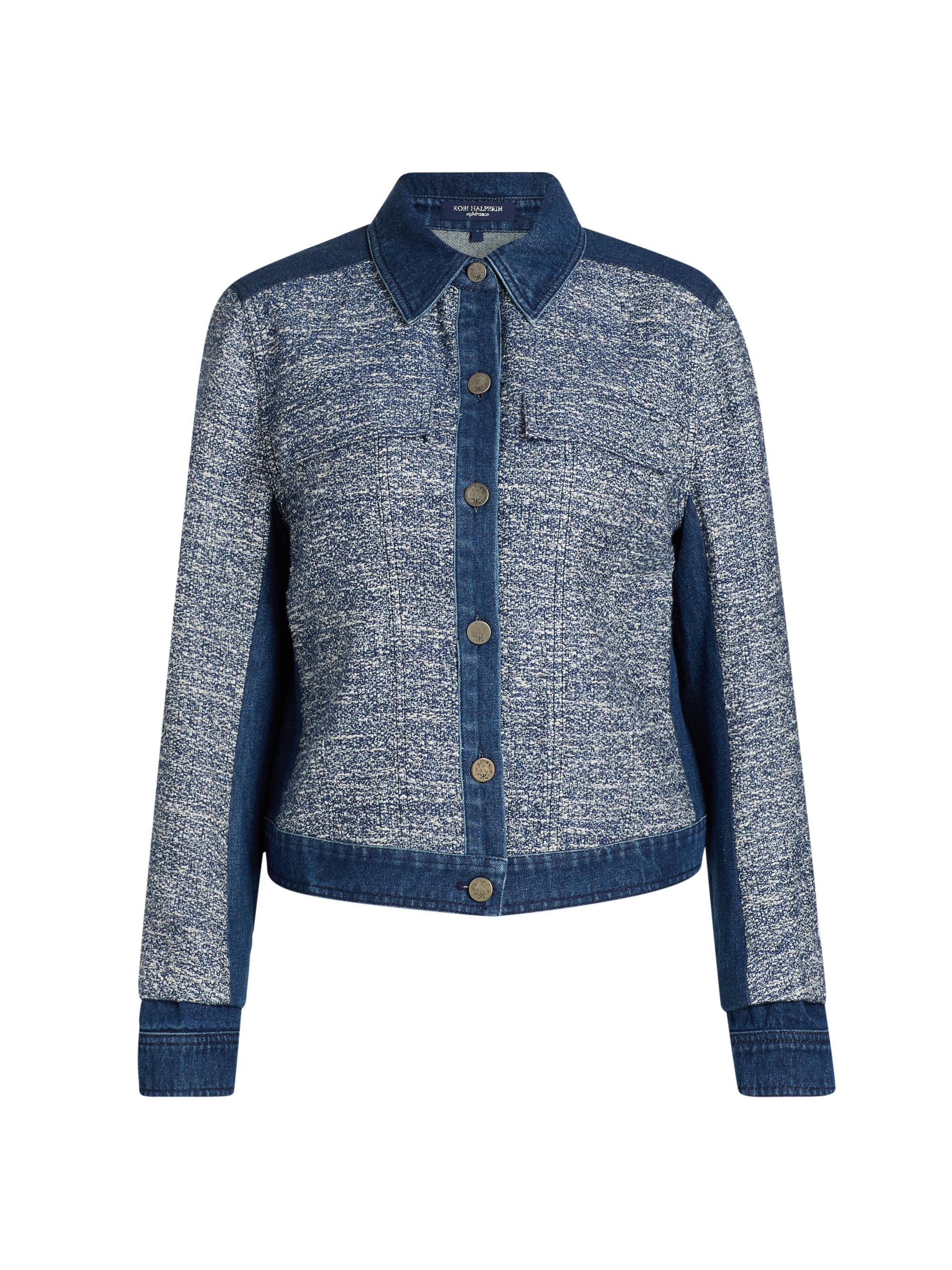 Khaite Grizzo Denim Jacket | Saks Fifth Avenue