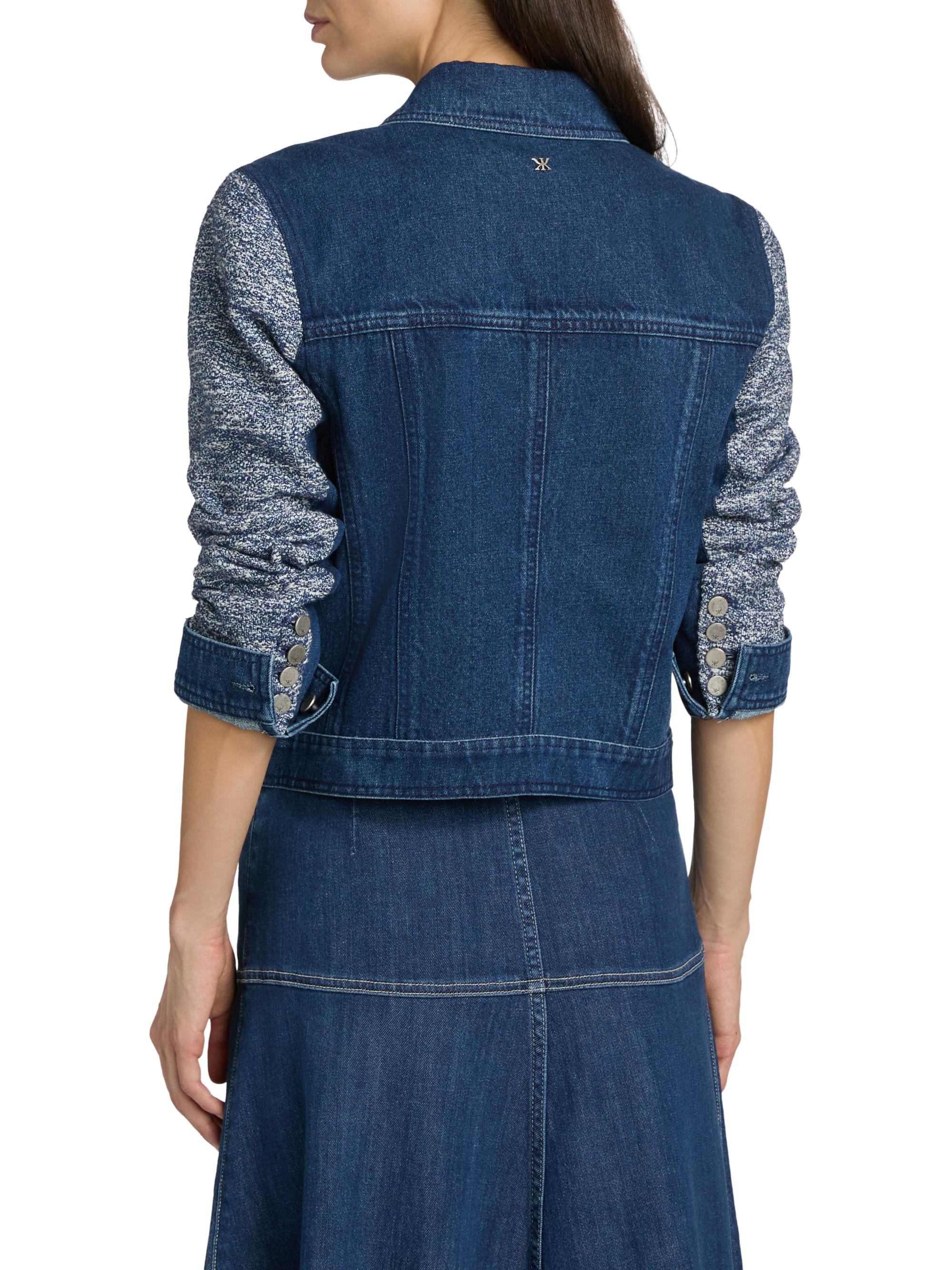 Kobi Halperin Gracie Textured Denim Jacket | Saks Fifth Avenue
