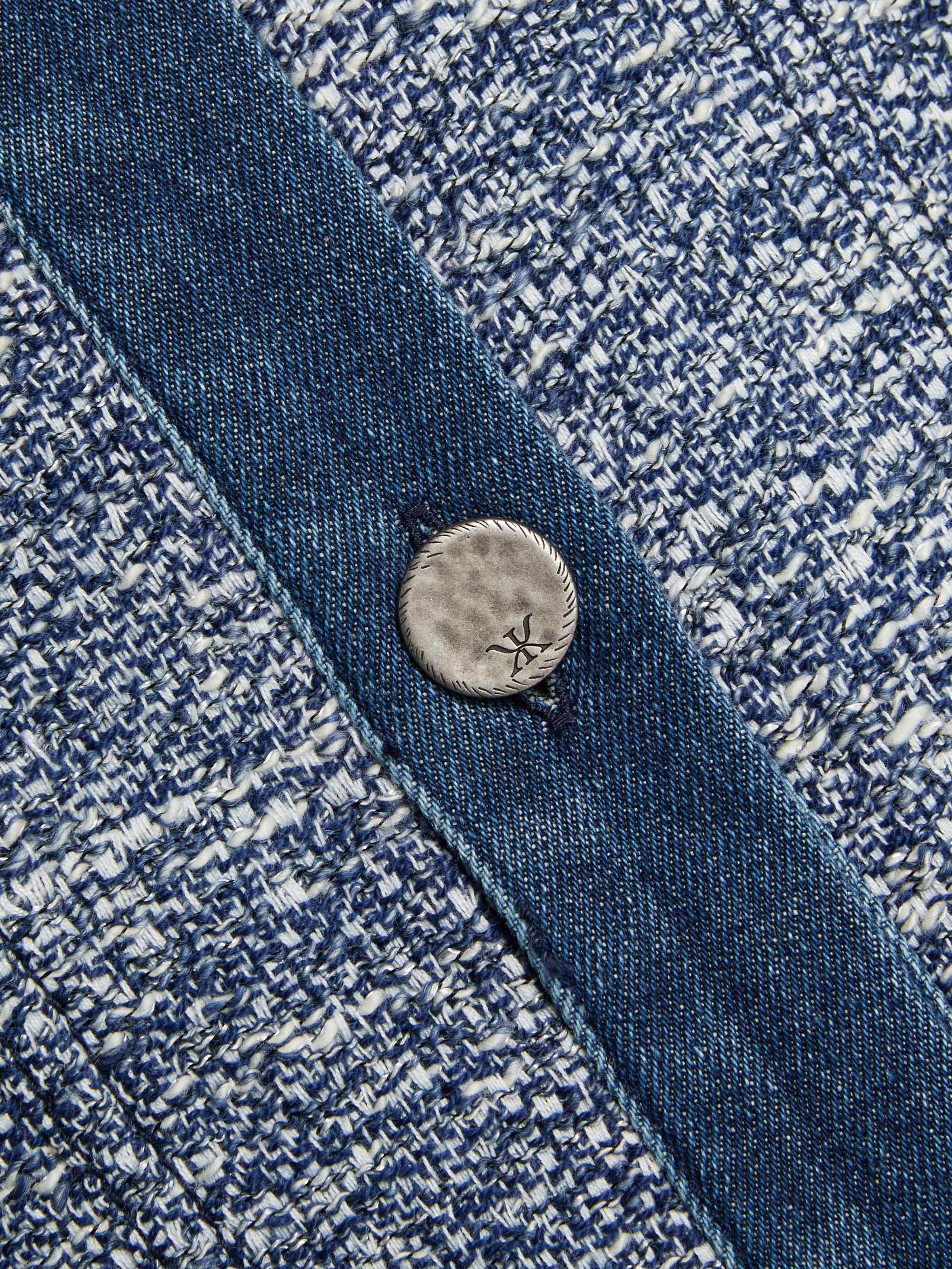 Kobi Halperin Gracie Textured Denim Jacket | Saks Fifth Avenue