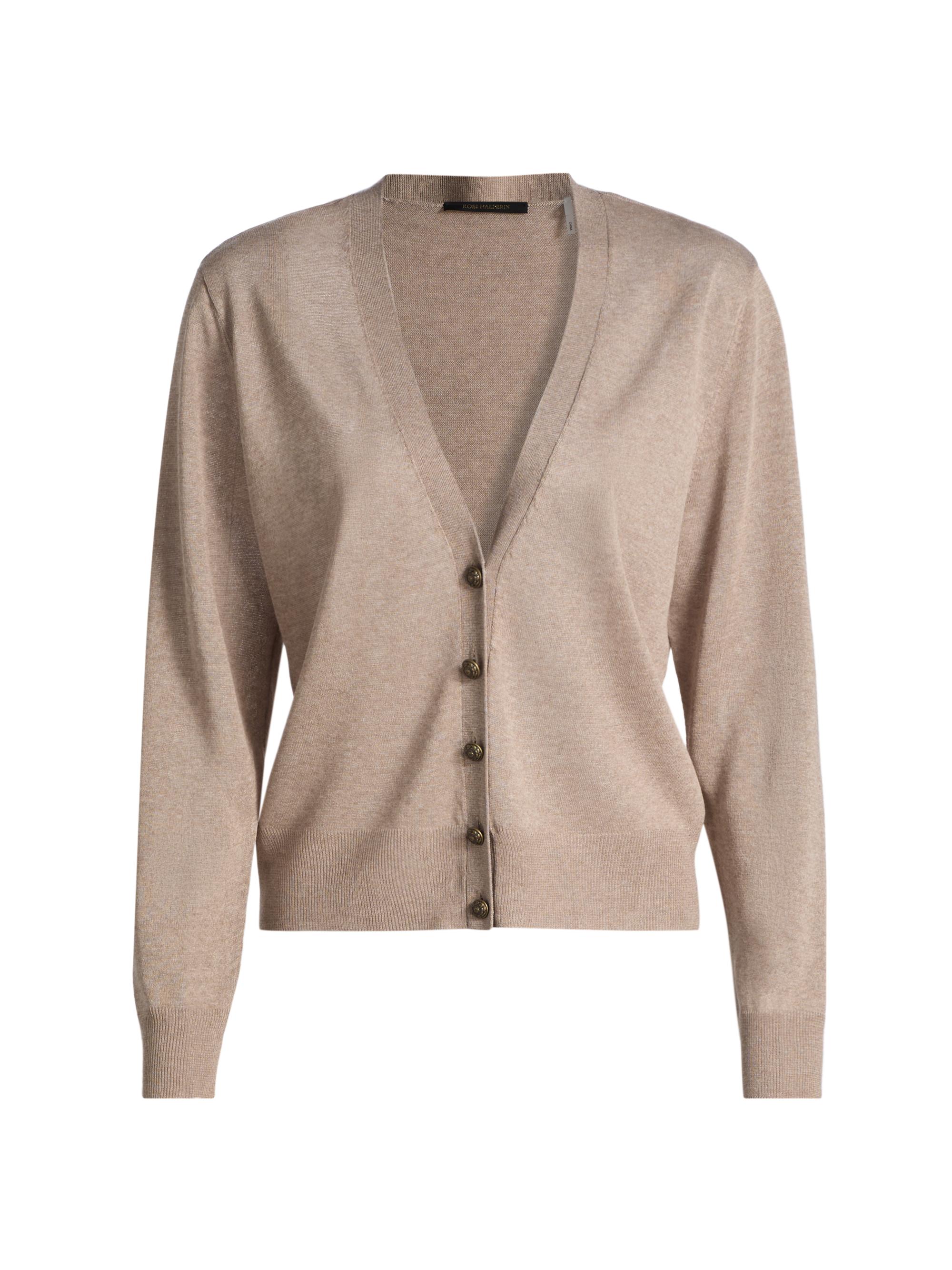 Kobi Halperin Women's Jenna Jersey Cardigan - Khaki