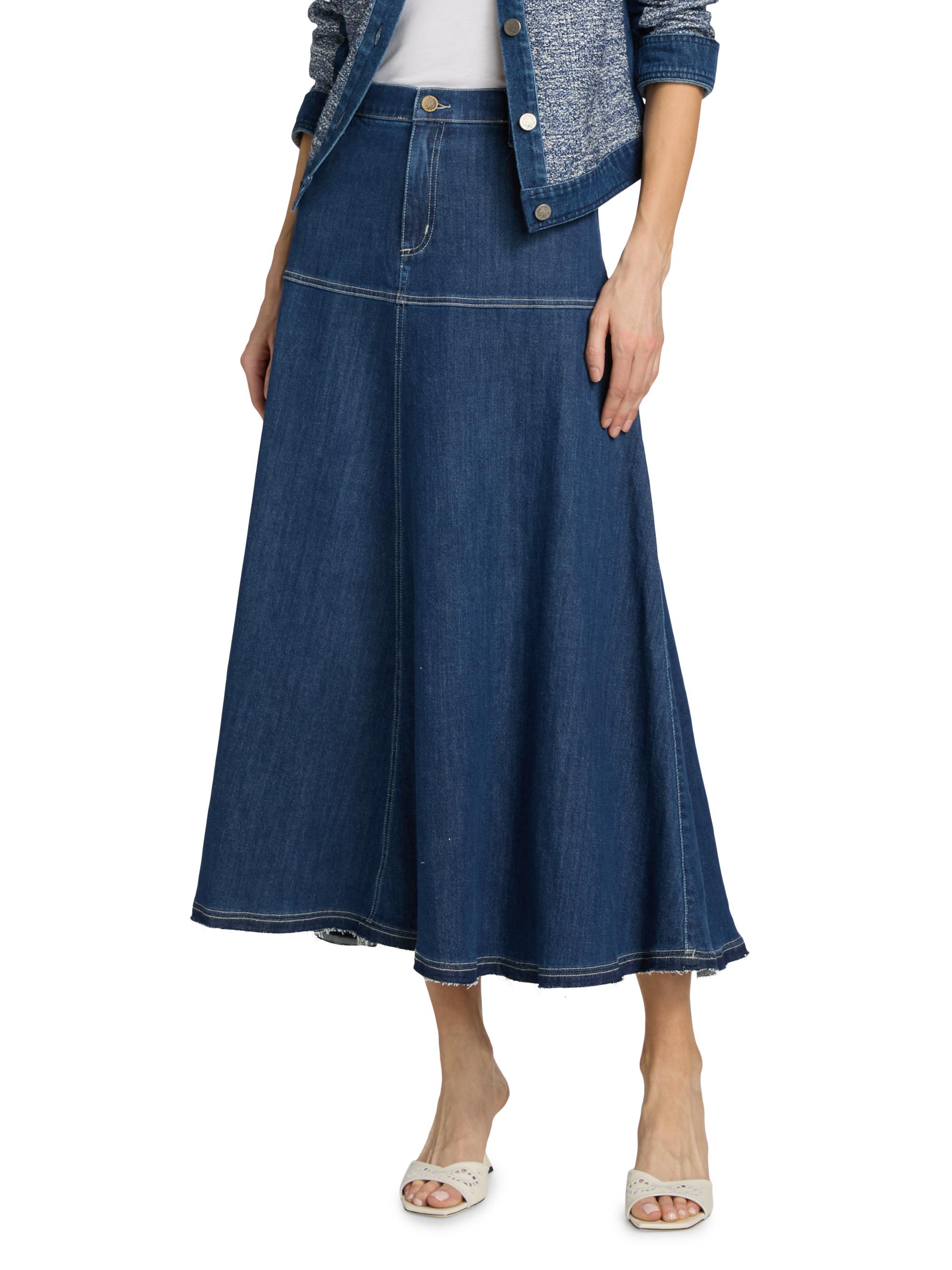 Kobi Halperin Ysabelle Denim Maxi Skirt | Saks Fifth Avenue