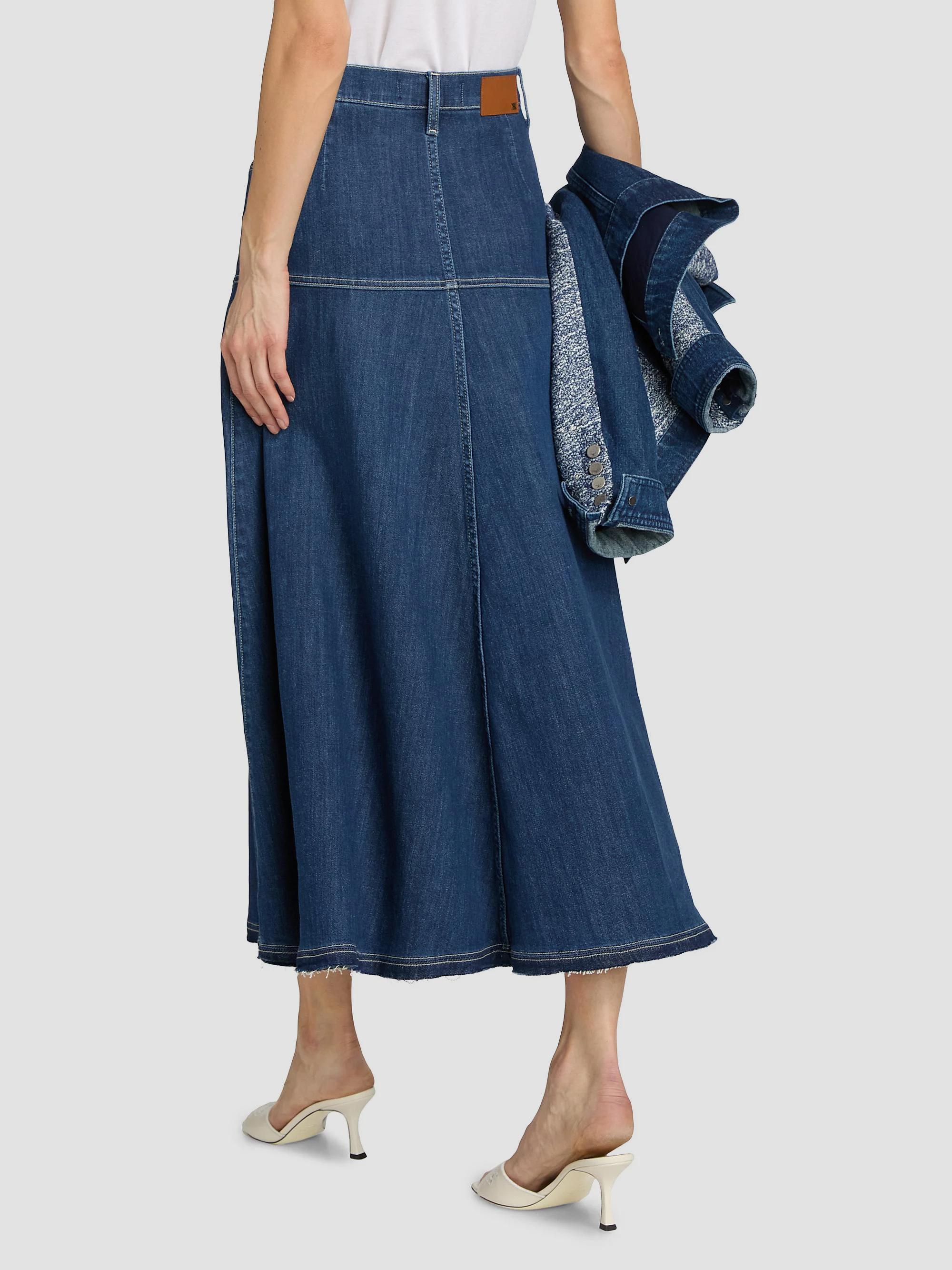 Kobi Halperin Ysabelle Denim Maxi Skirt | Saks Fifth Avenue