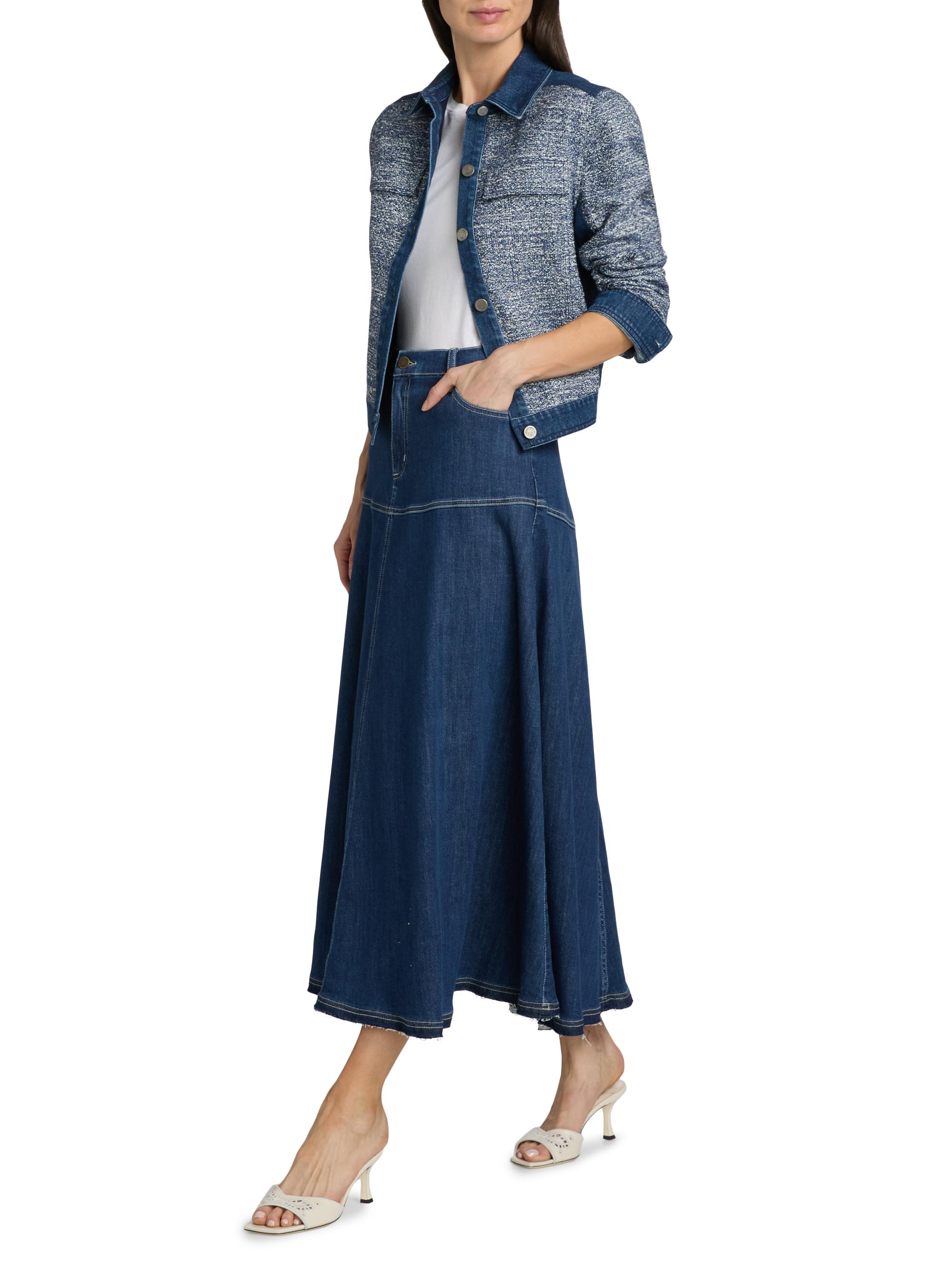 Kobi Halperin Ysabelle Denim Maxi Skirt | Saks Fifth Avenue