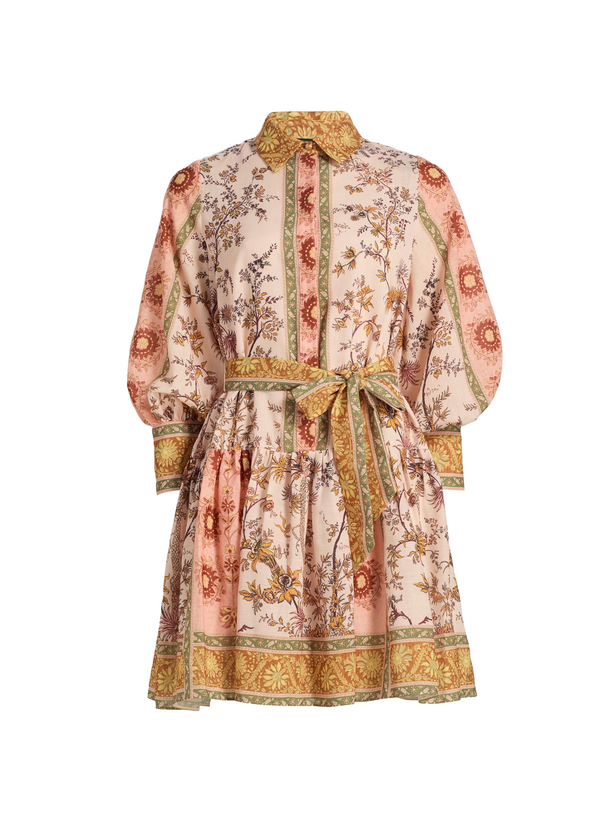 Kobi Halperin Women's Bailey Printed A-Line Minidress - Honey Multi