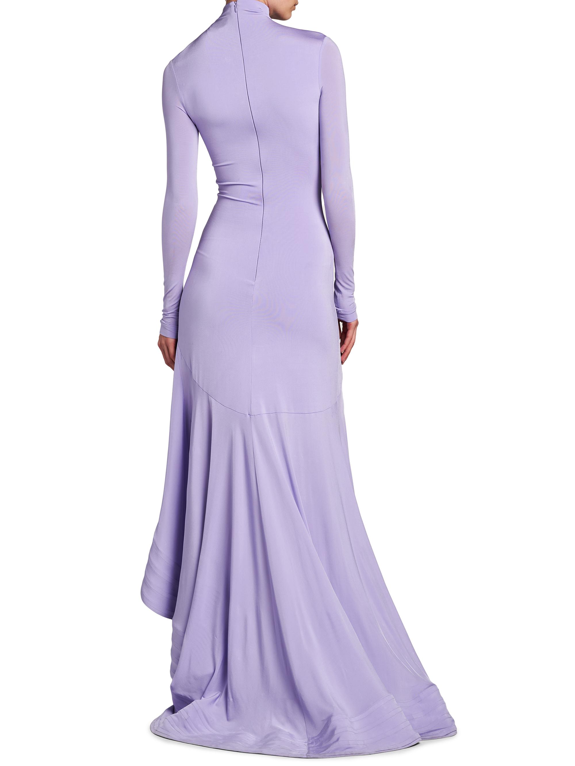 Stella McCartney Crepe Jersey Frill Cocktail Dress | Saks Fifth Avenue