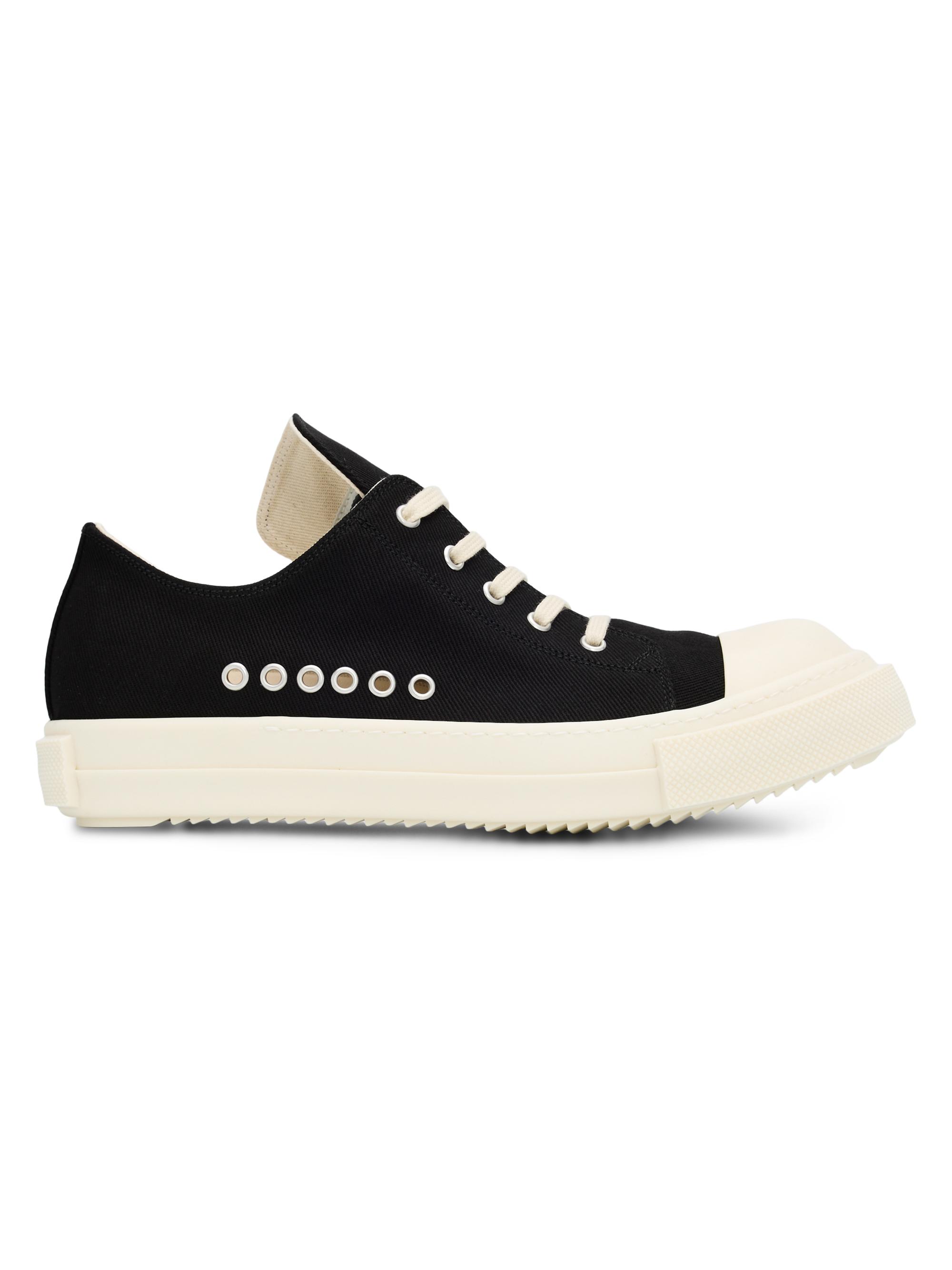 Rick Owens Leather Low-Top Sneakers | Saks Fifth Avenue