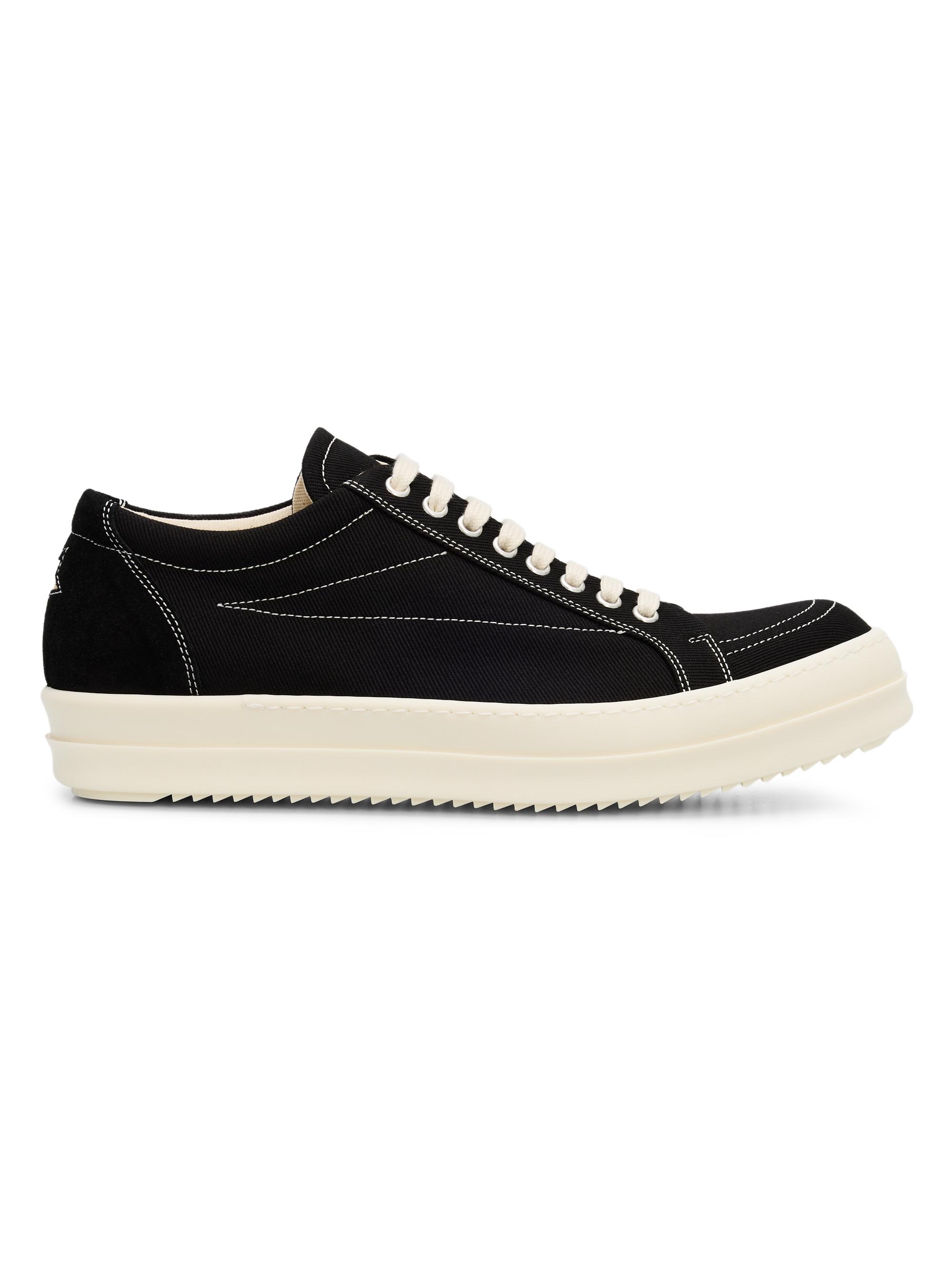 DRKSHDW by Rick Owens Men's Penta Vintage Low-Top Sneakers - Black Milk