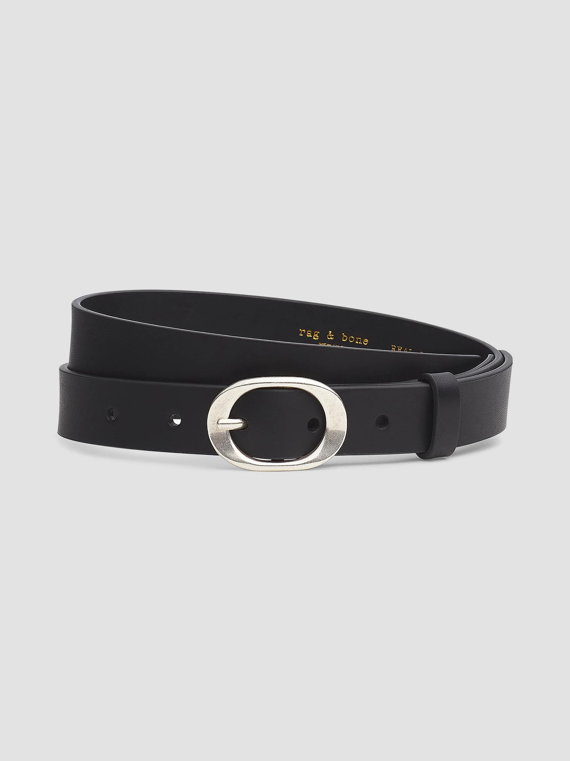 Rag & Bone Celia Studded Belt Black rag & bone Celia Stud Leather Belt | Saks Fifth Avenue main image 2