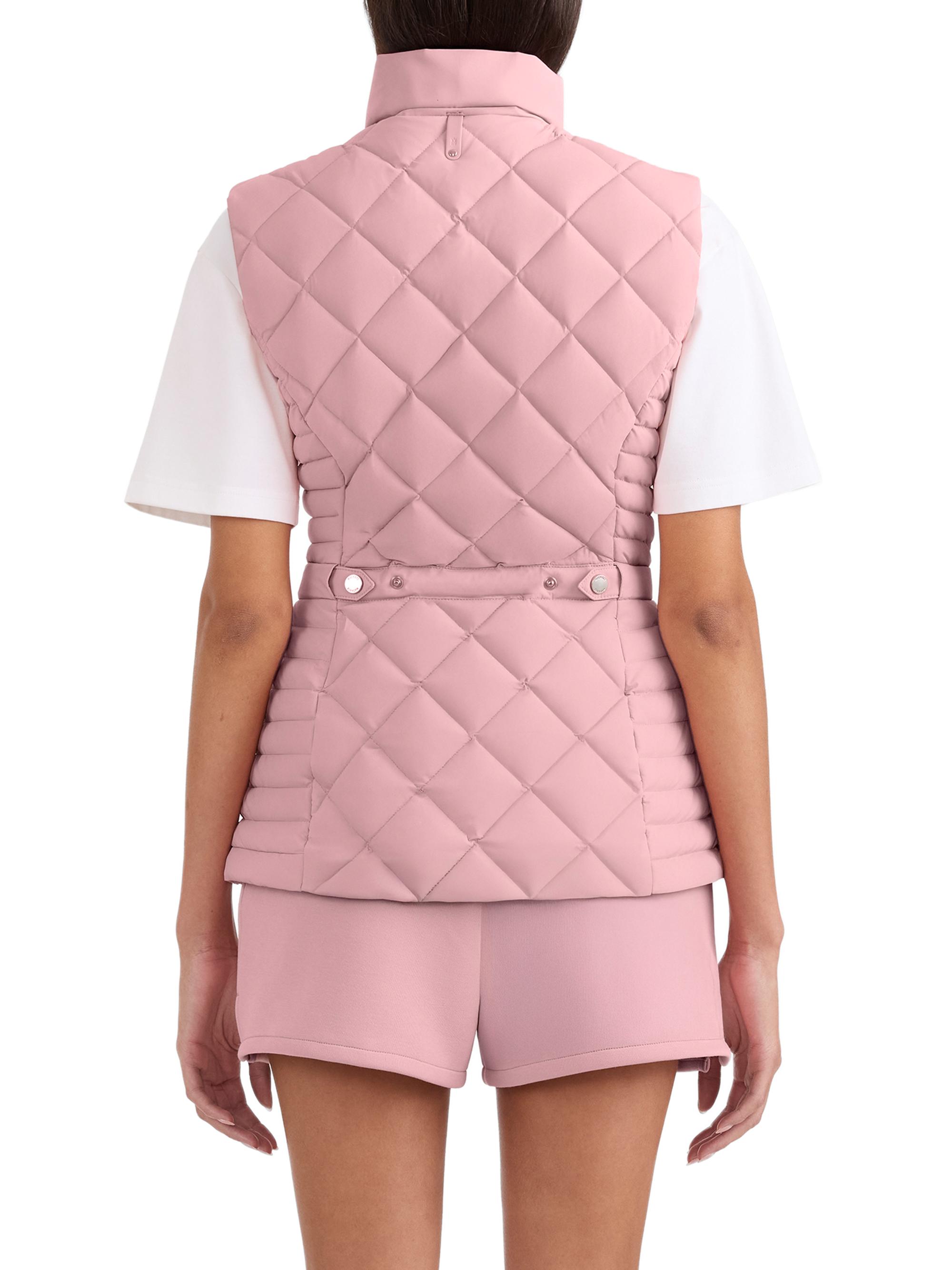 Mackage Stefania Diamond-Quilted Down Vest | Saks Fifth Avenue