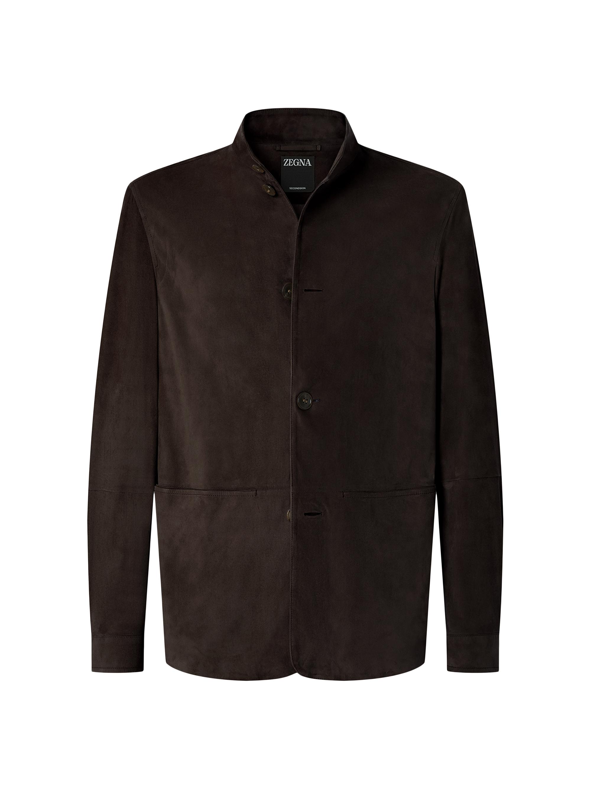 ZEGNA Men's Secondskin II Conte Jacket - Dark Brown