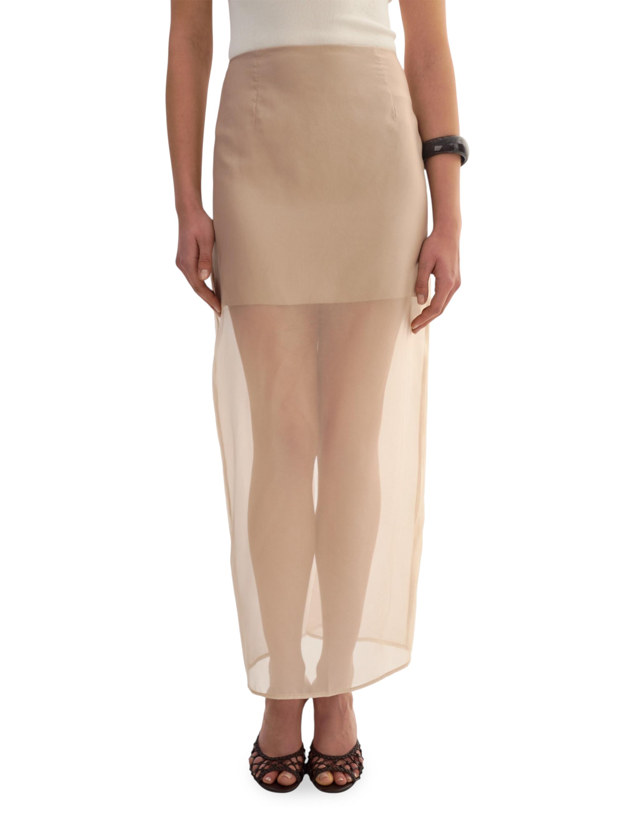 Lamarque Farley Sheer Maxi Skirt | Saks Fifth Avenue