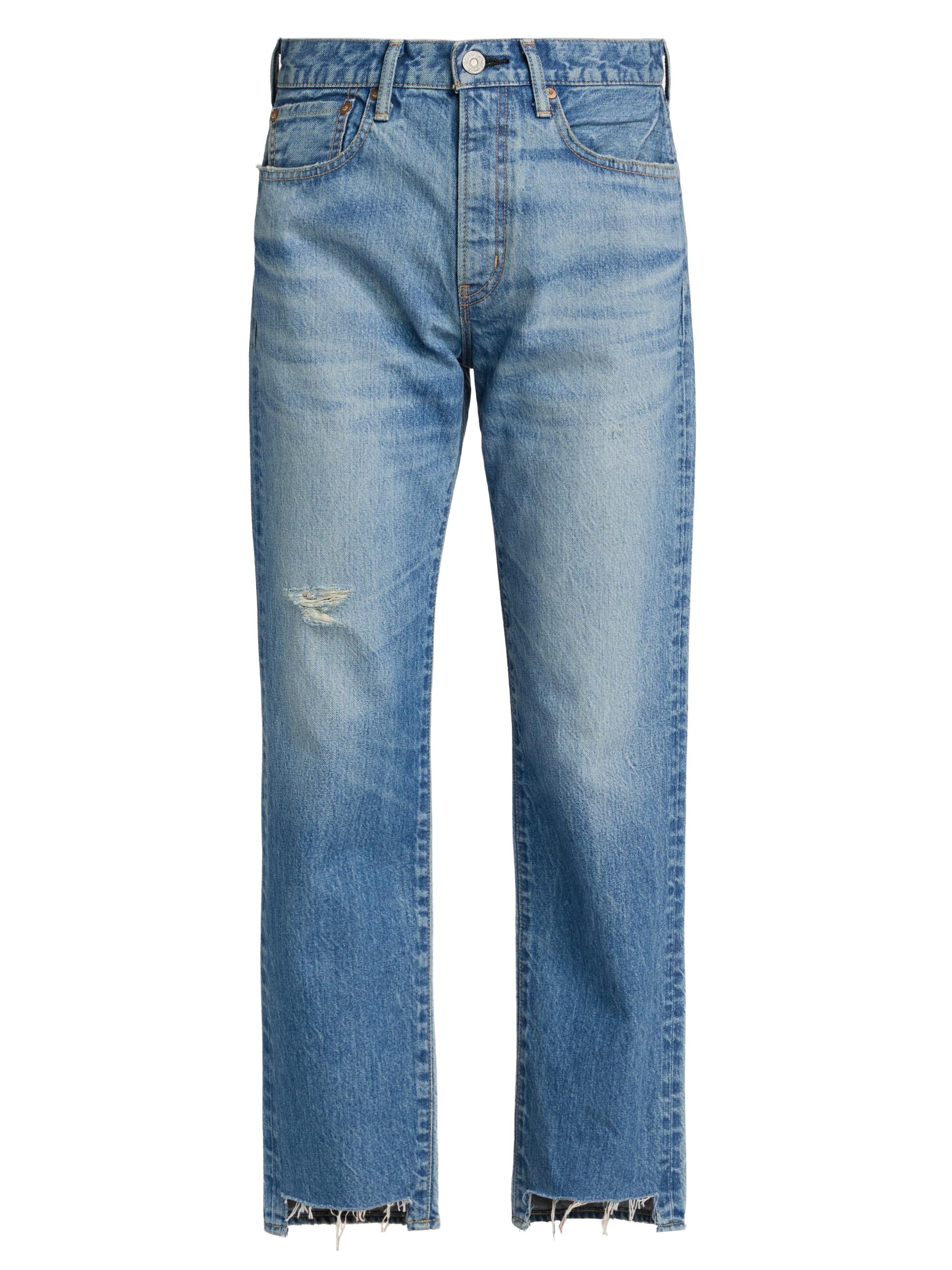 Moussy Vintage Hingham Boys Straight-Leg Jeans - Blue - Women's Clothing