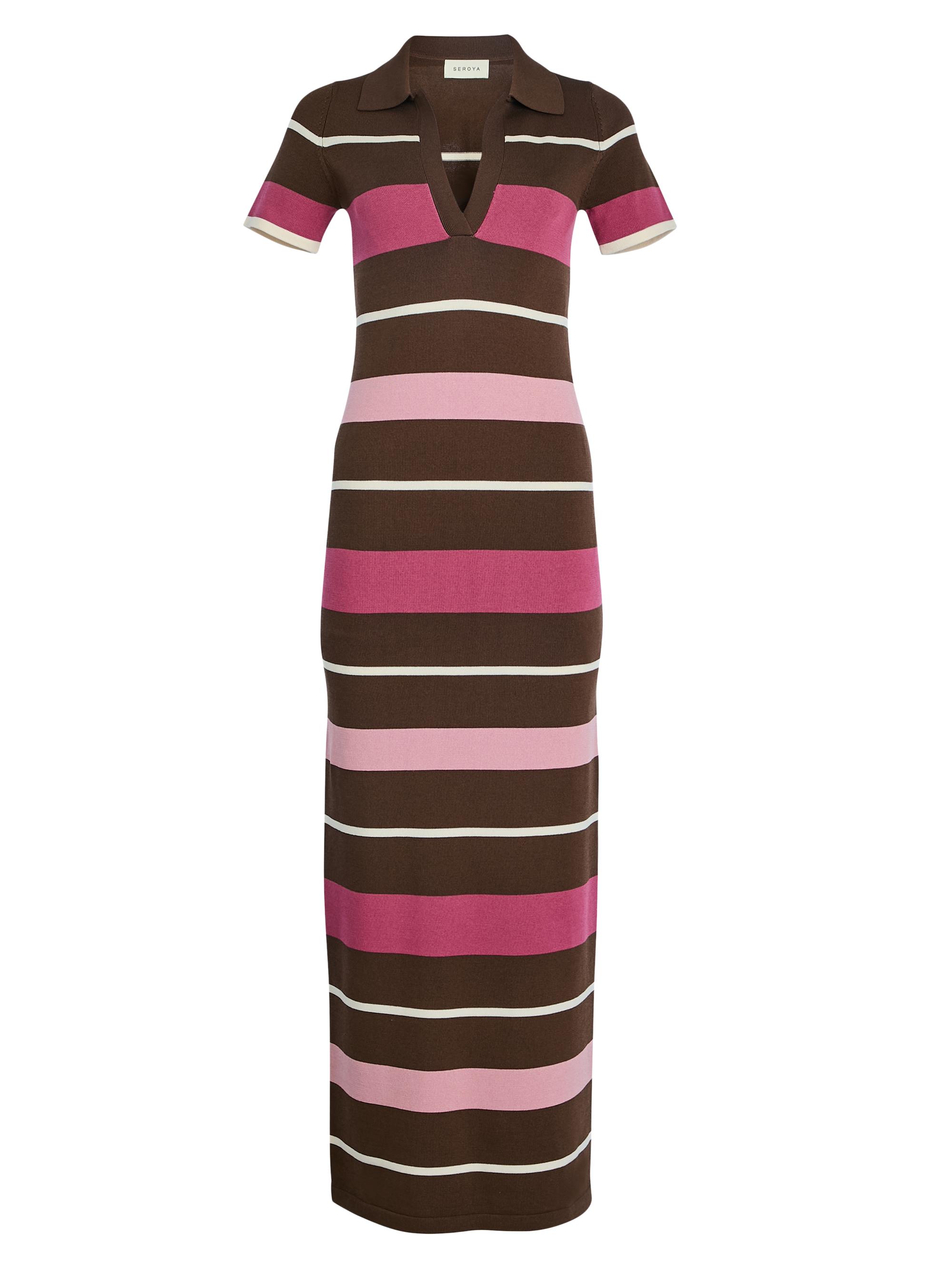 wool knit dress long sleeve Karlie Rib Knit Sweater Dress