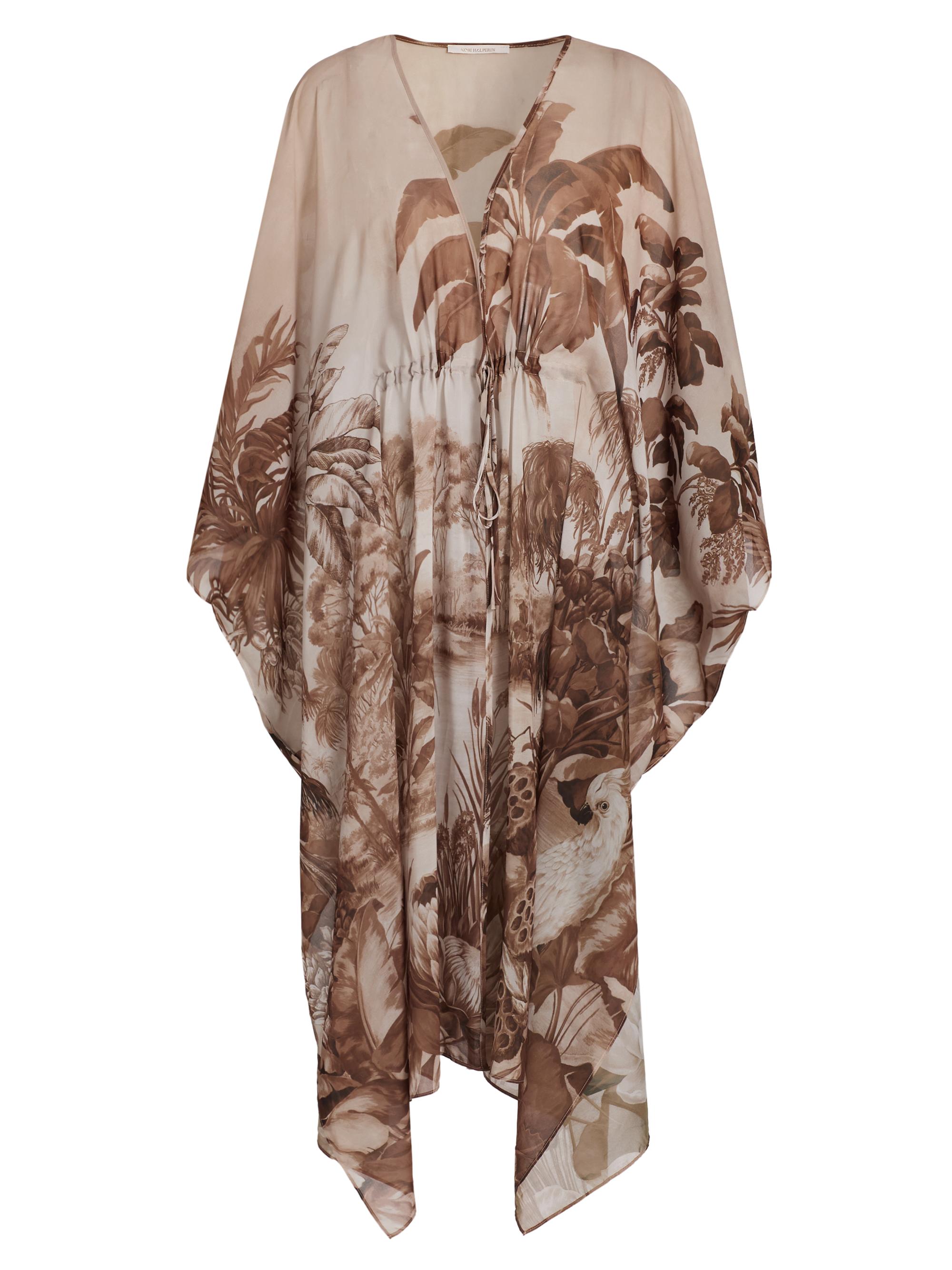 Kobi Halperin Women's Everleigh Printed Chiffon Cover-Up Dress - Natural Multi