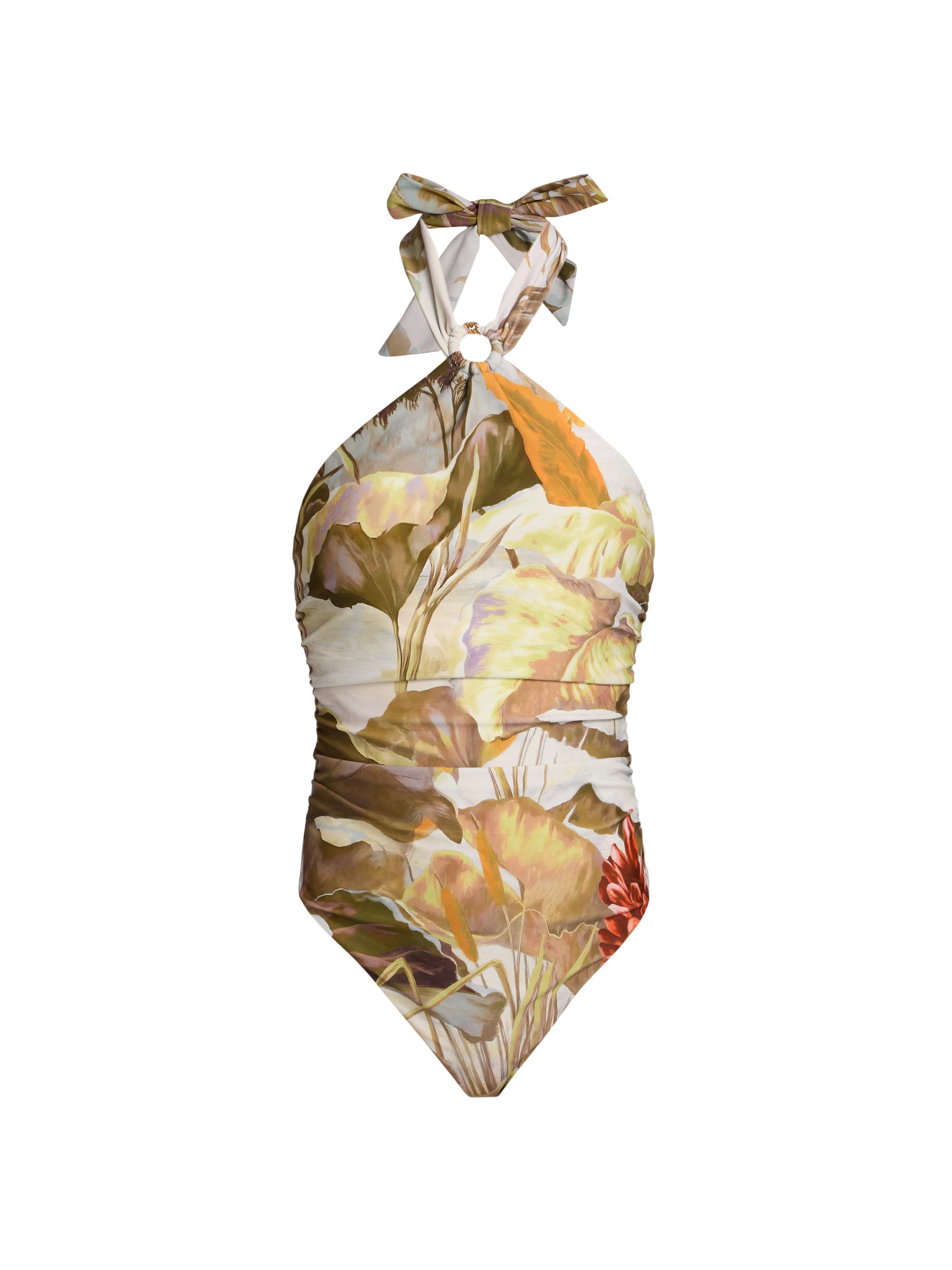 VERSACE Barocco Print 水着 Versace Baroque Print Bikini Top | Saks Fifth Avenue