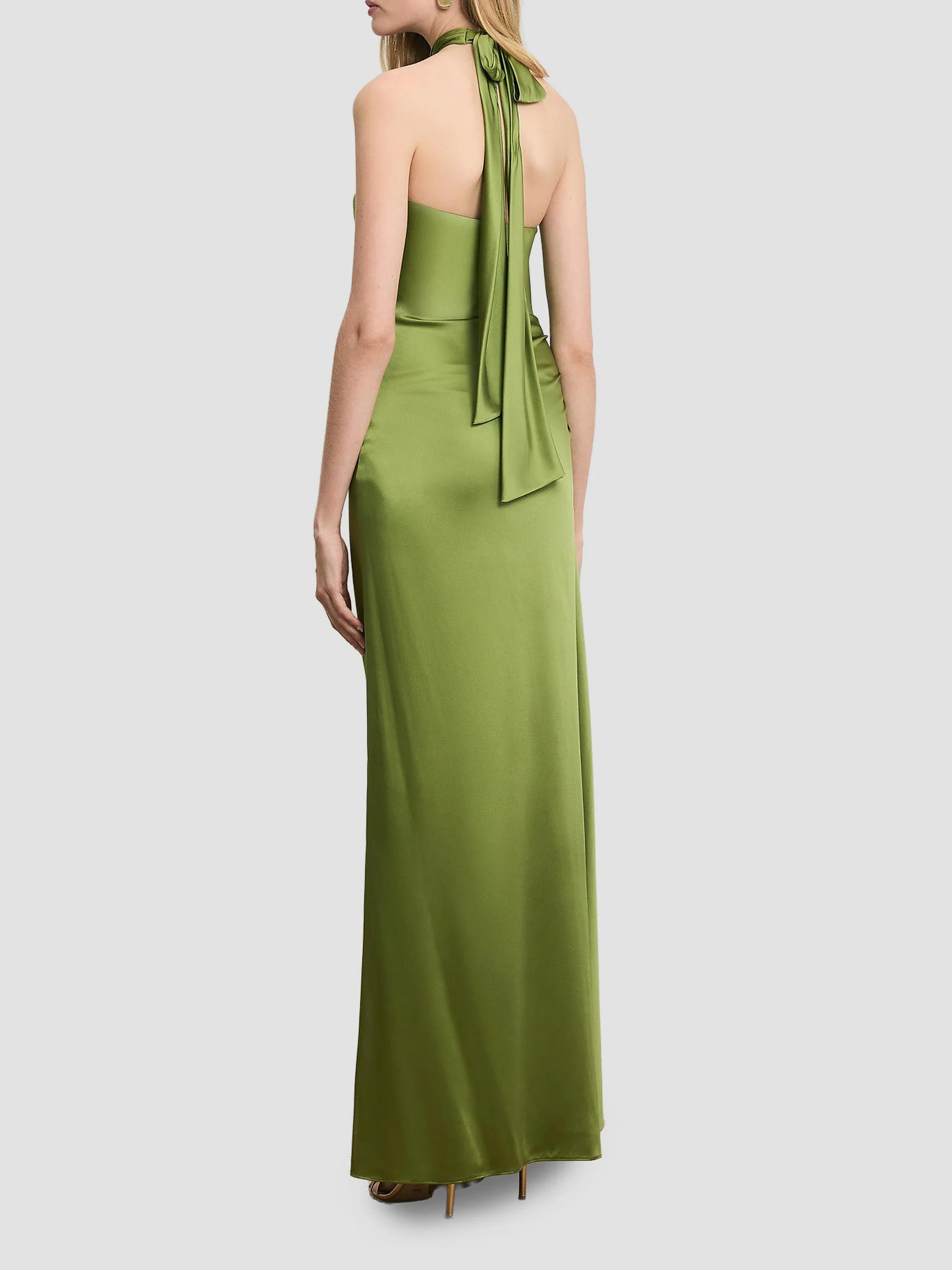 Veronica Beard Izaren Halter Maxi Dress | Cactus