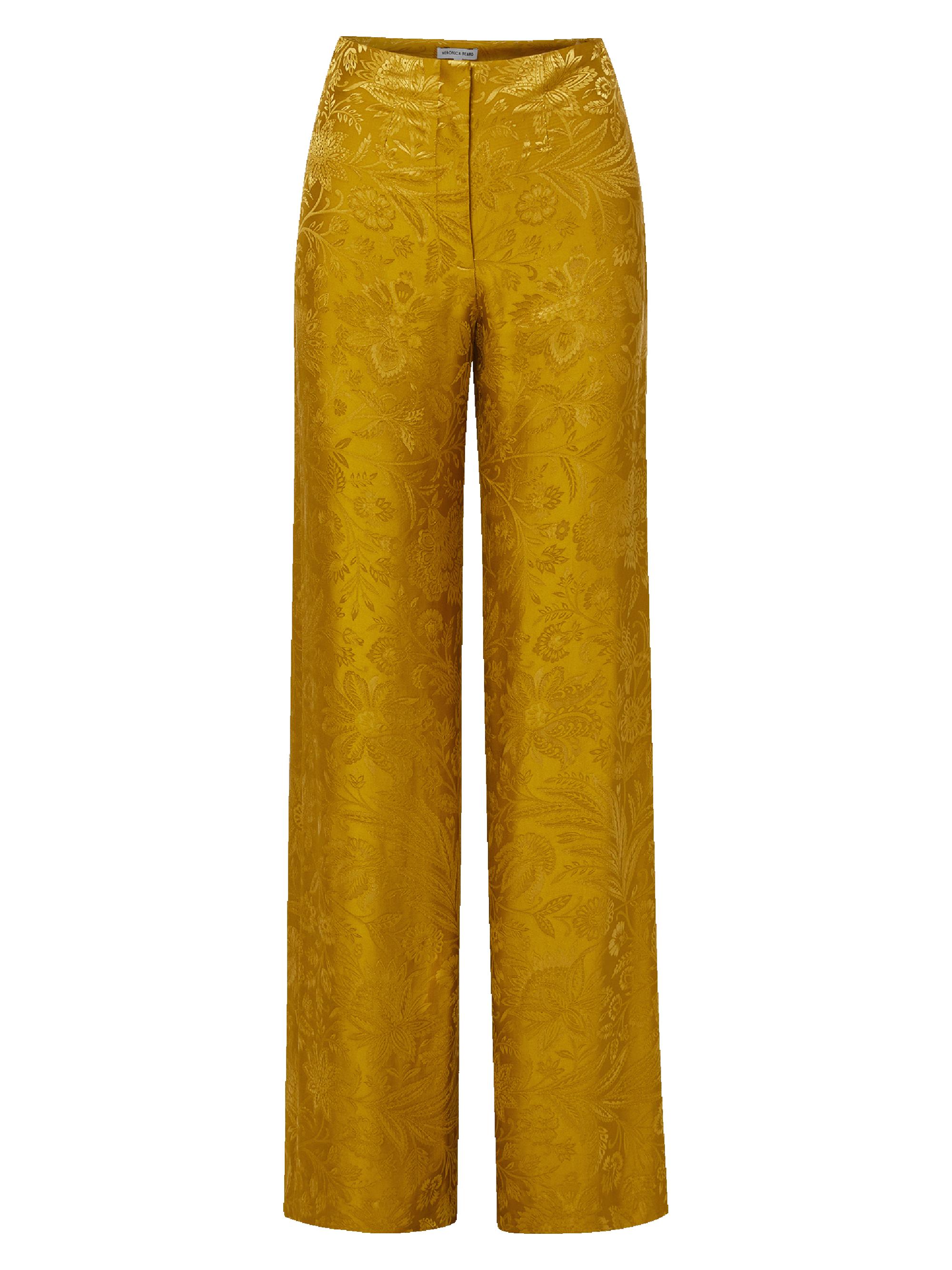 Women's Gold Designer Wide Leg Pants | Saks Fifth Avenue