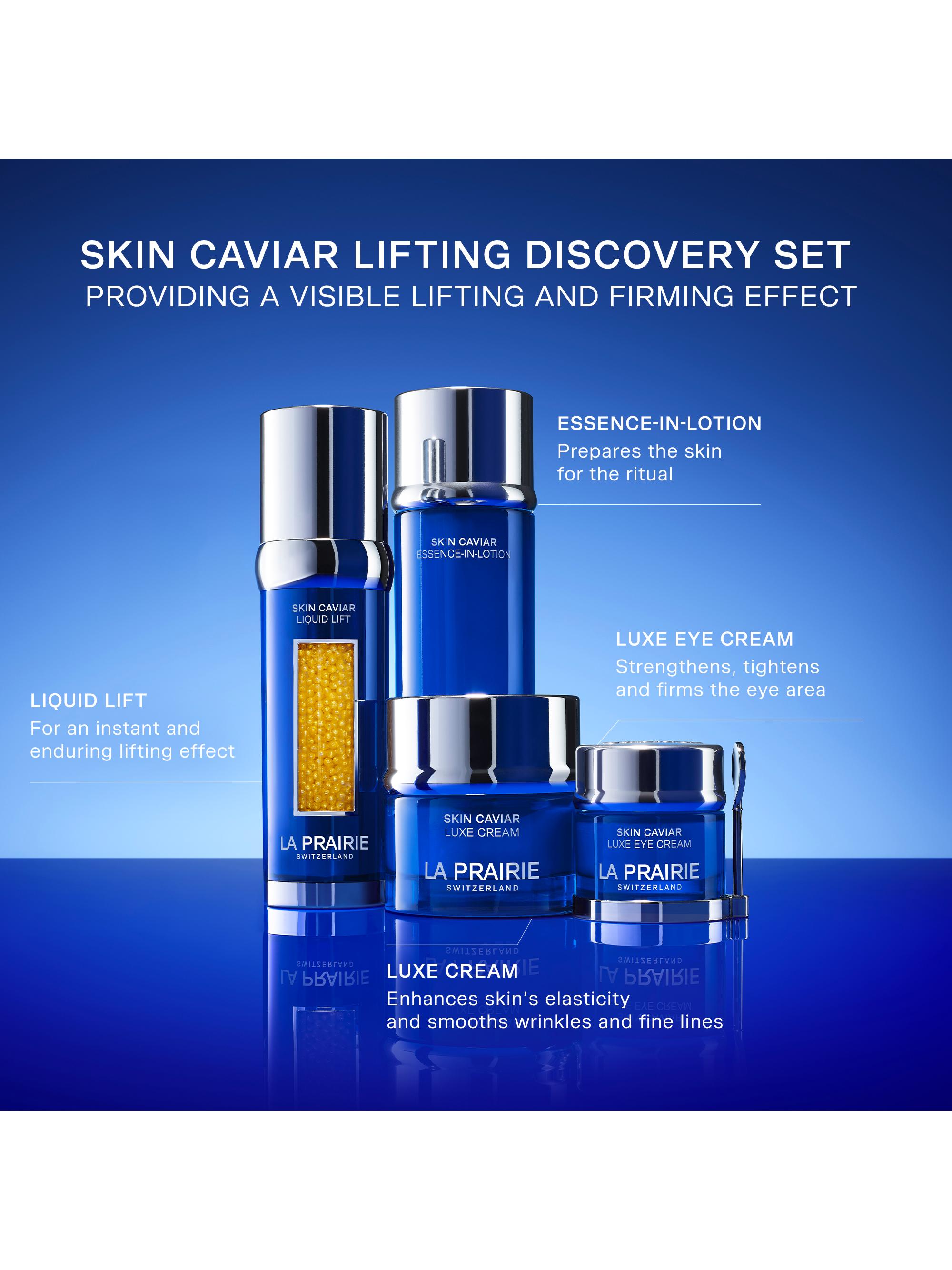 La Prairie Skin Caviar 4-Piece Lifting Discovery Set | Saks Fifth