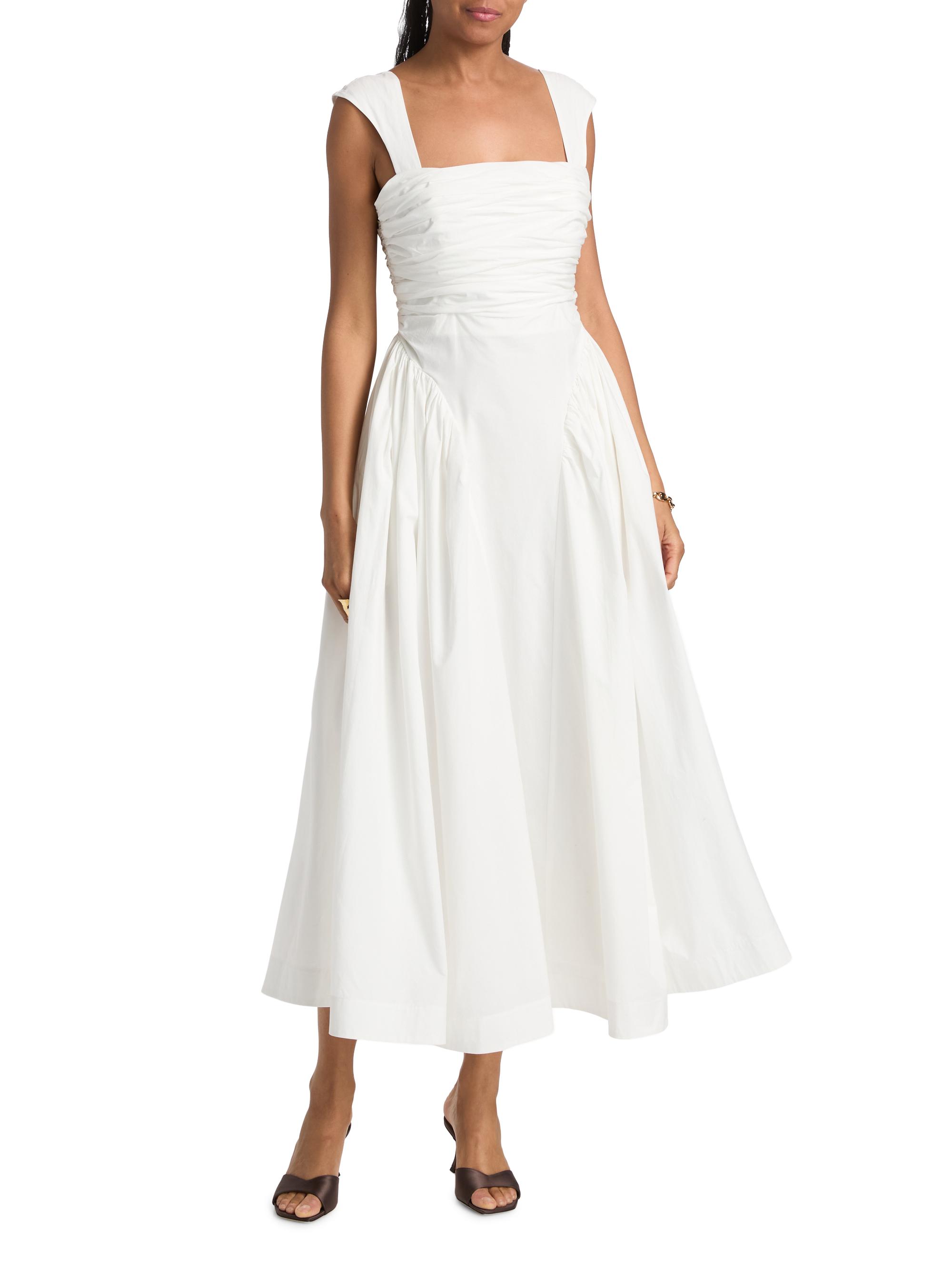 knee length dresses for ladies Lorelei Off The Shoulder Midi Dress  Rebecca Vallance