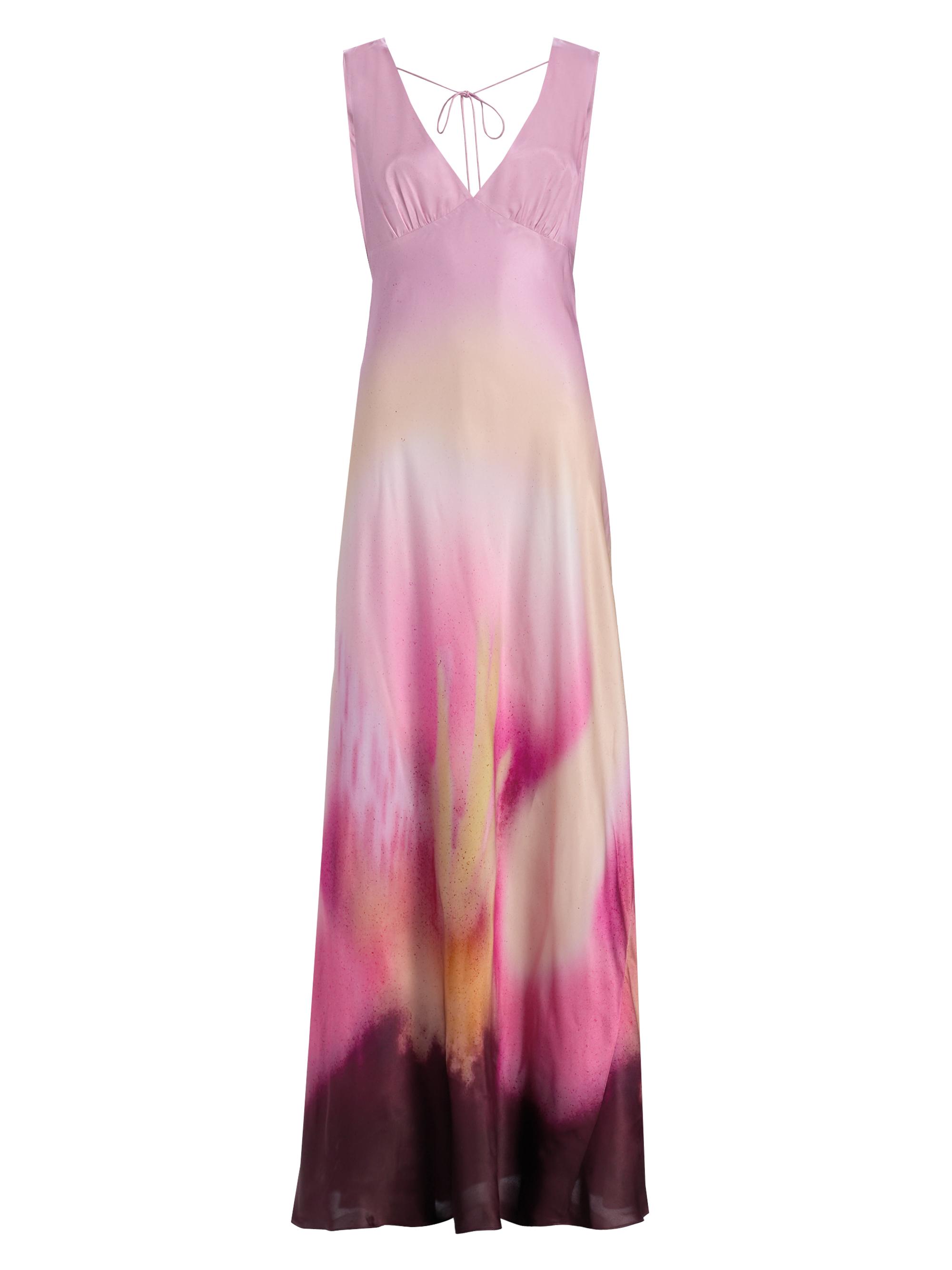 Amur Women's Zarita Ombré V-Neck Gown - Flora In Focus
