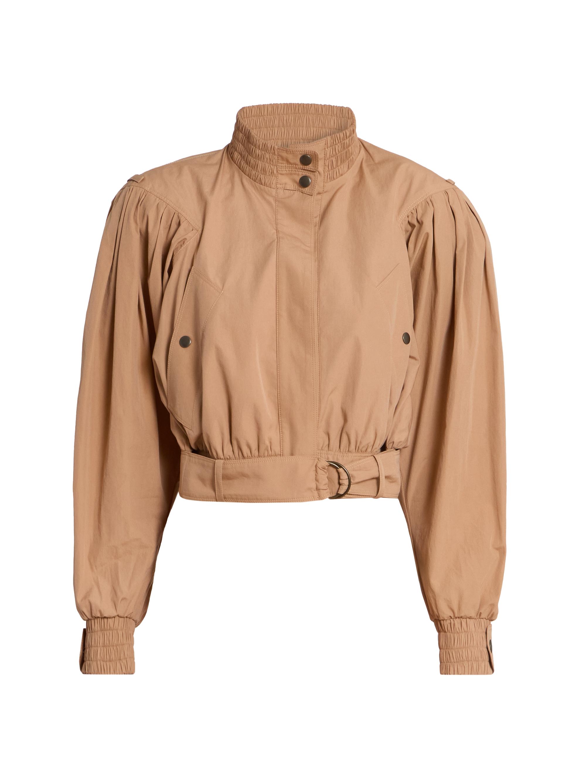 Chloé Women's Cotton Crop Jacket - Reef Shell